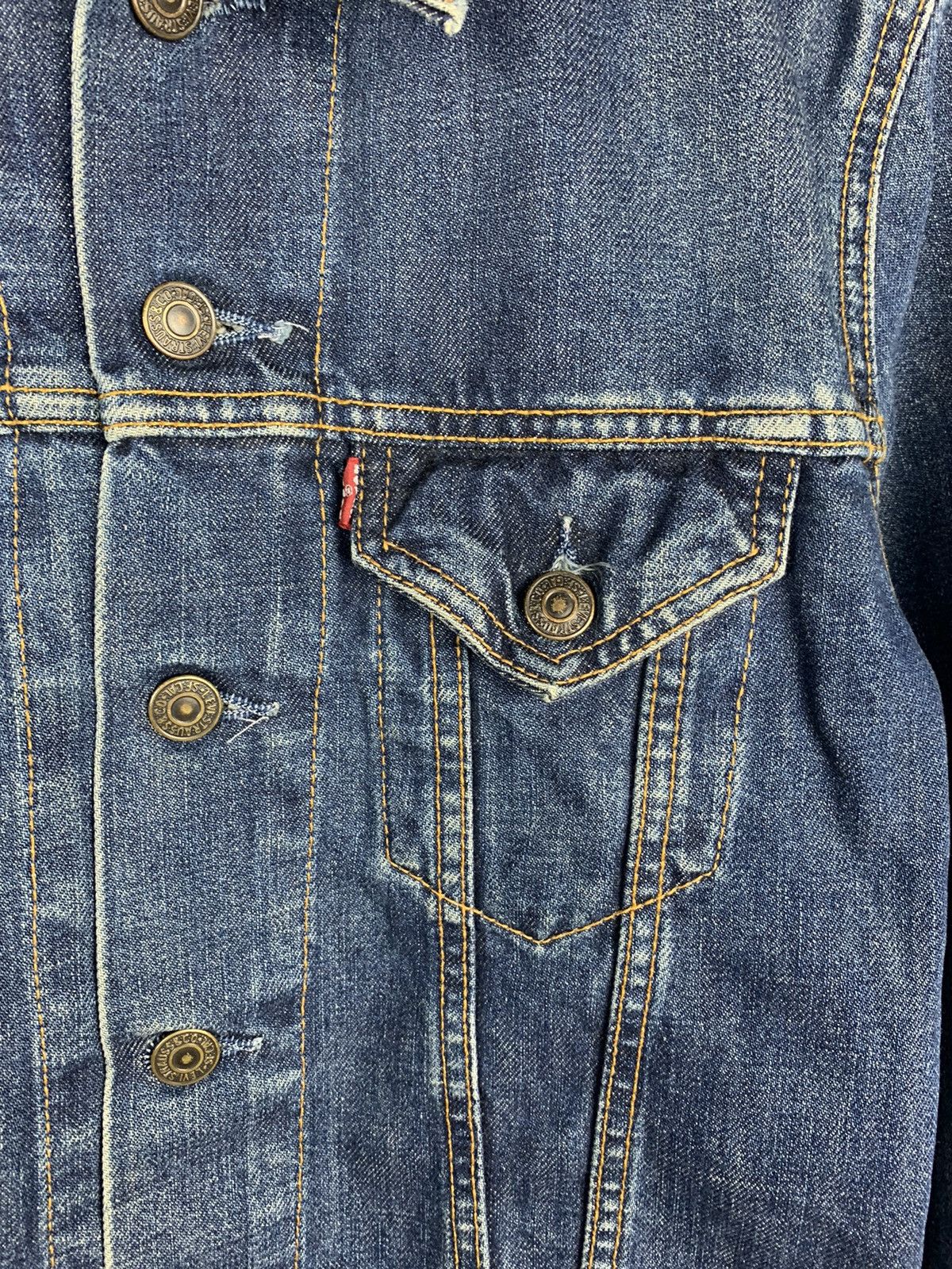 Levi's Vintage Levi’s Denim Jacket Kids Size S Blue Y2K Size US S / EU 44-46 / 1 - 5 Thumbnail