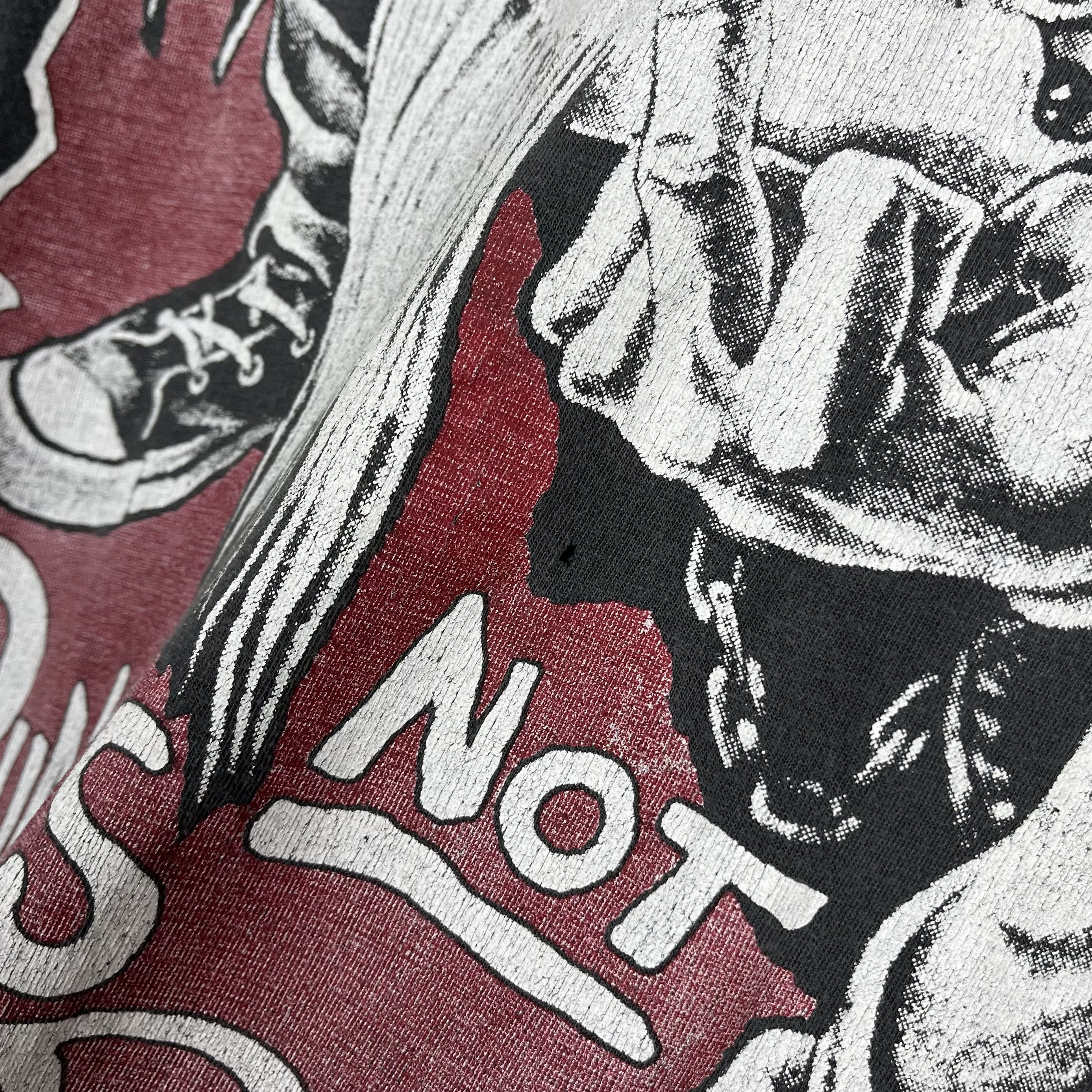 Vintage Vintage Punks Not Dead Graphic T Shirt 90’s Size US XL / EU 56 / 4 - 10 Thumbnail