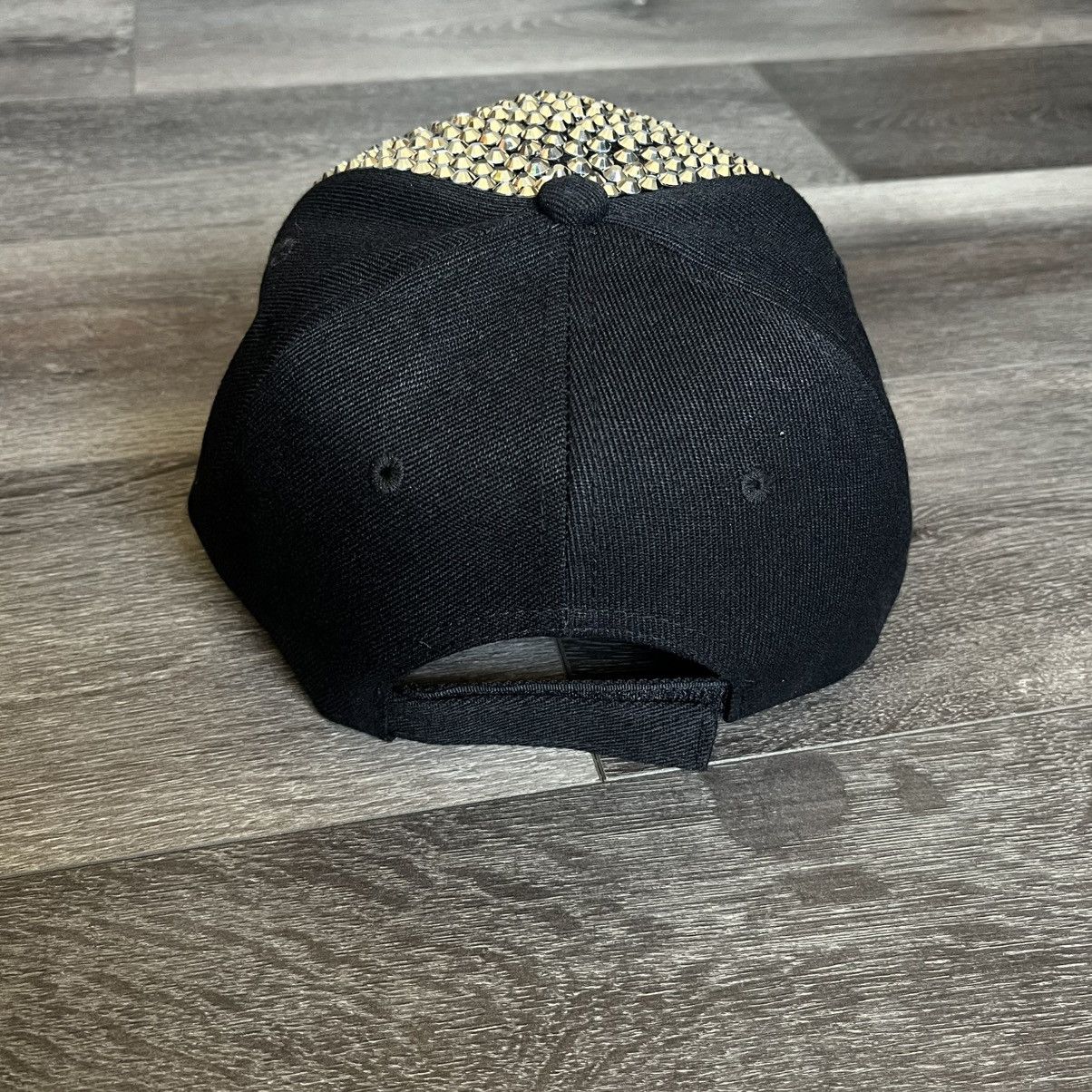 Drain Gang × Sad Boys Jackzebra 六红帽 Six Red Hat Studded Rhinestone Rare Surf Gang Size ONE SIZE - 4 Thumbnail