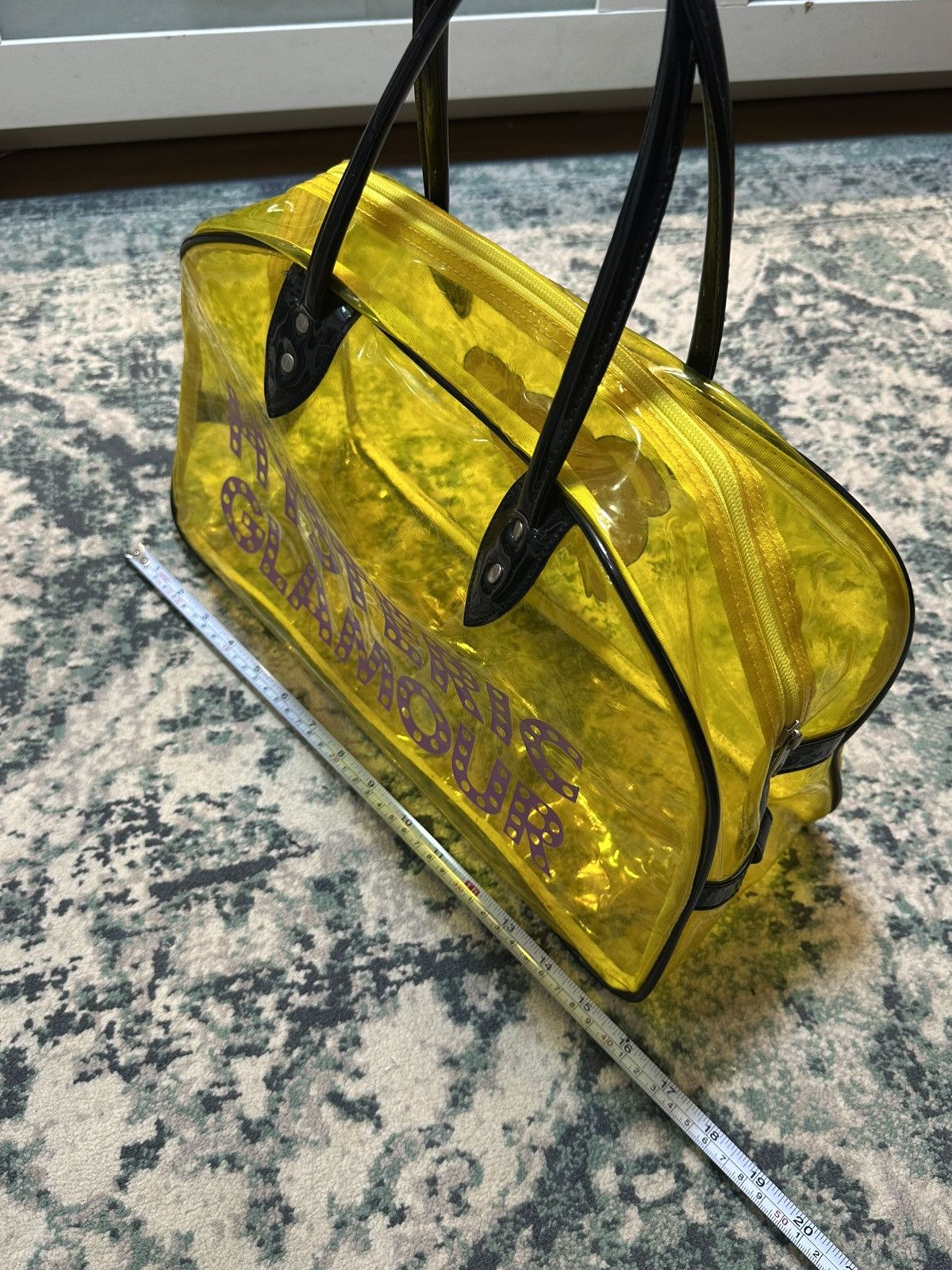 Hysteric Glamour 1990s Hysteric Glamour Vinyl Transparent Bag Size ONE SIZE - 9 Thumbnail