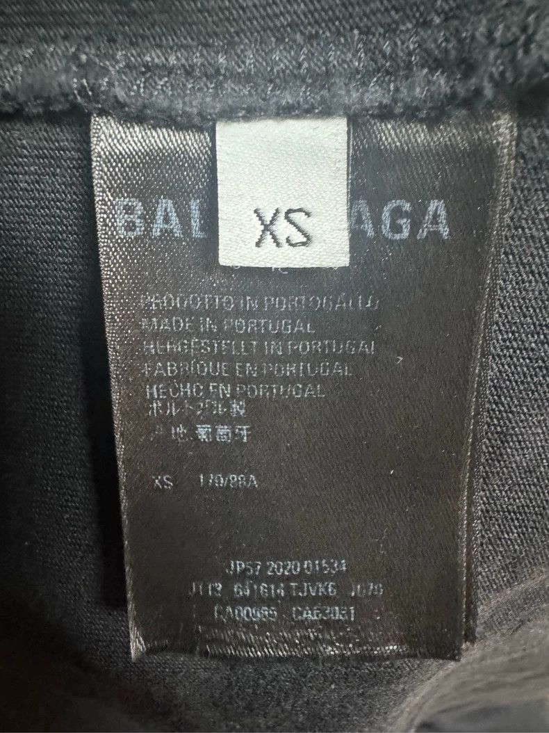 Balenciaga Balenciaga Black marathon short-sleeve Size US XS / EU 42 / 0 - 6 Thumbnail