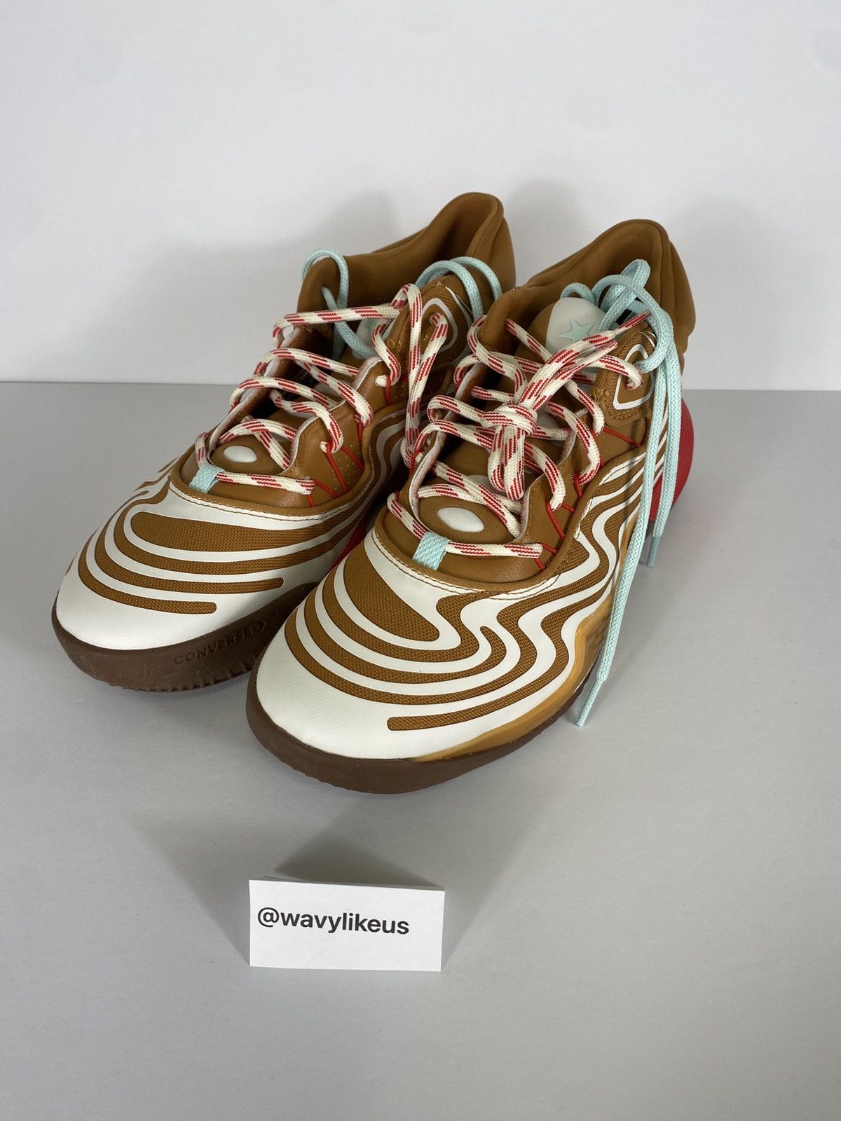 Converse All Star BB Shift CX \'Gingerbread Mens Sz 10 Basketball Shoes - A09256C Special - Holidays on lock ?✨ The Gingerbread Man steals  main image 2