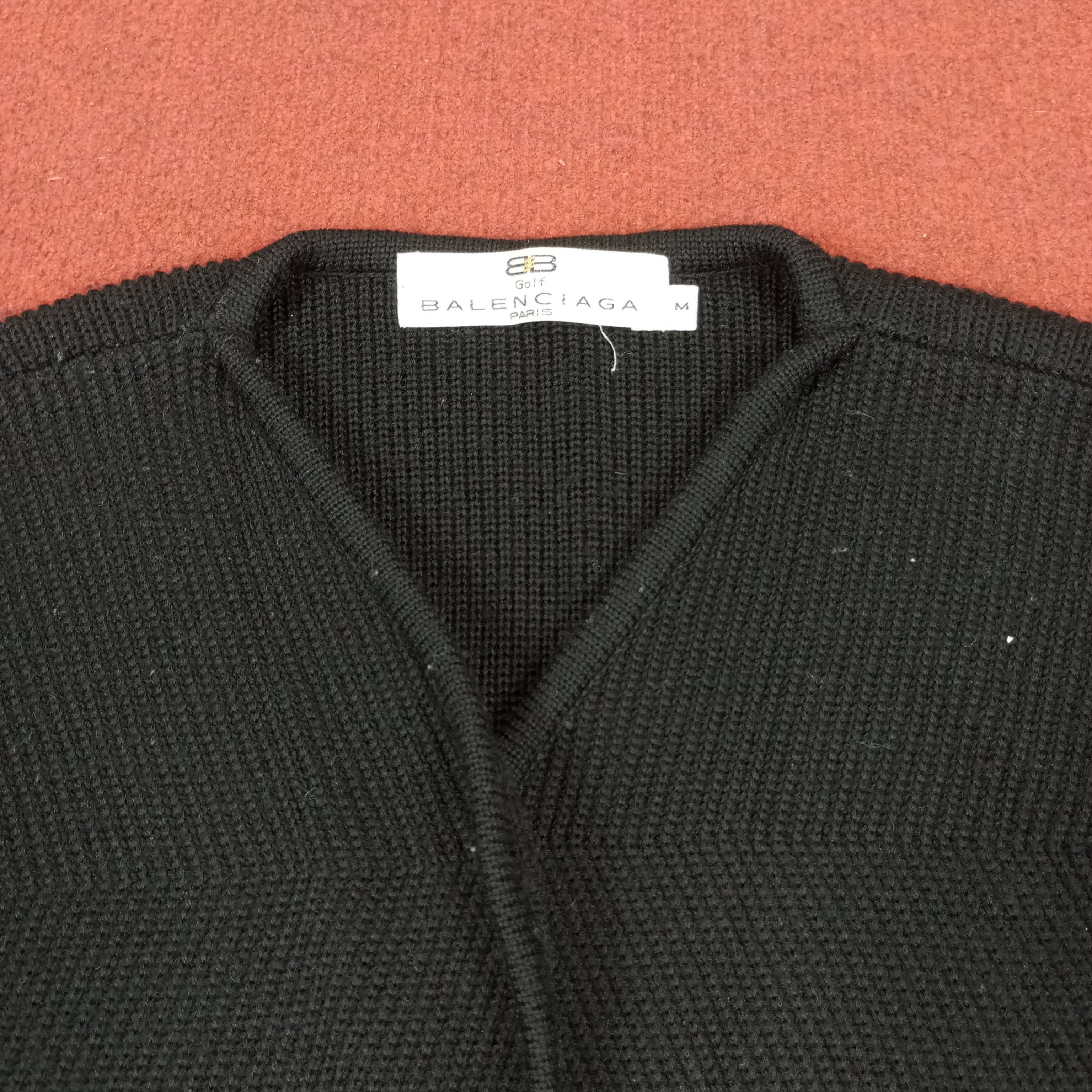 Balenciaga × Vintage Balenciaga Luxury Fashion Brand Women Knitwear Vest Size XS / US 0-2 / IT 36-38 - 2 Thumbnail