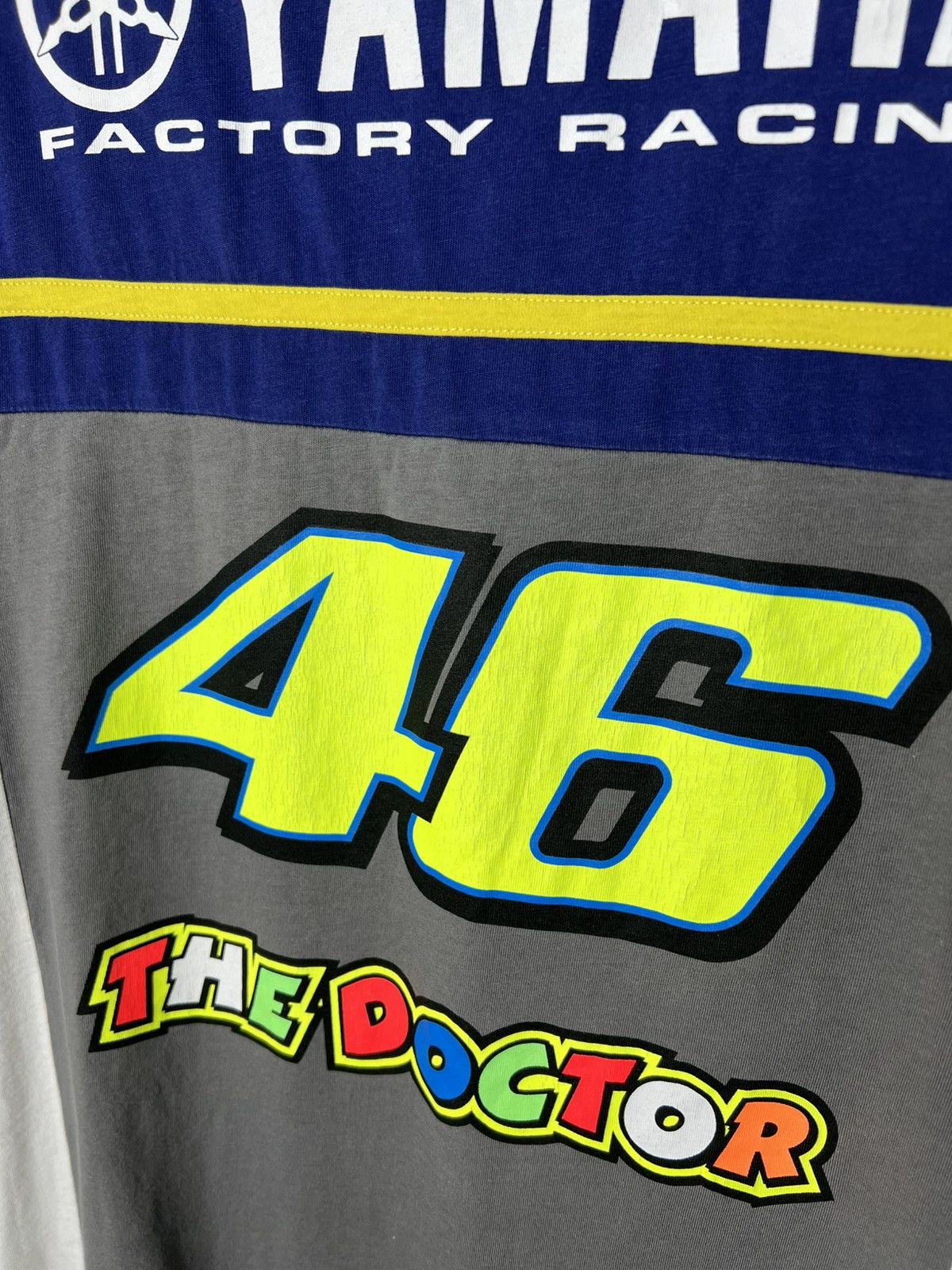 Yamaha Yamaha The Doctor Valentino Rossi 46 Teamware Moto T-Shirt Size US XL / EU 56 / 4 - 12 Thumbnail