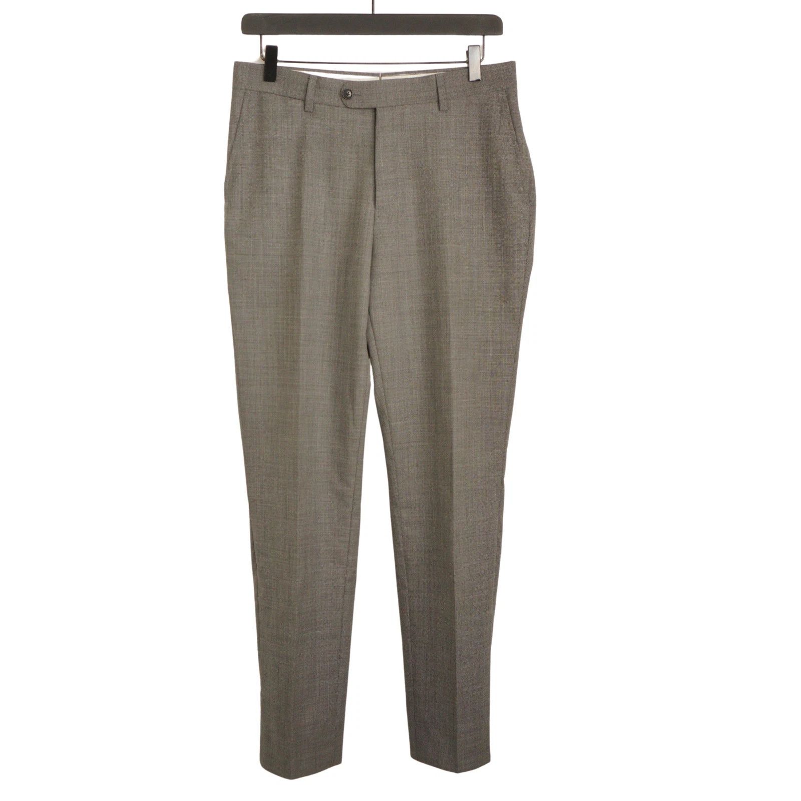 Suitsupply Men Suitsupply Suit Grey Hartford Wool Super Ethomas US34 Size 34R - 5 Thumbnail