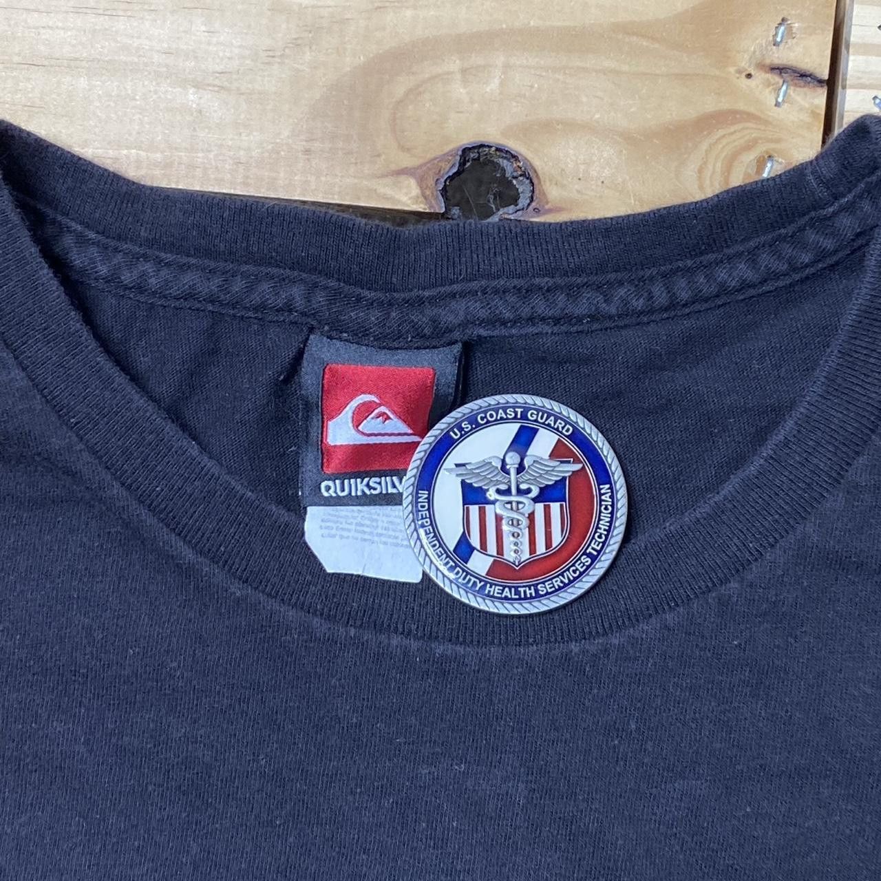 Quiksilver Vintage Quiksilver Hawaii Black Surf Tee Size Large Size US L / EU 52-54 / 3 - 3 Thumbnail