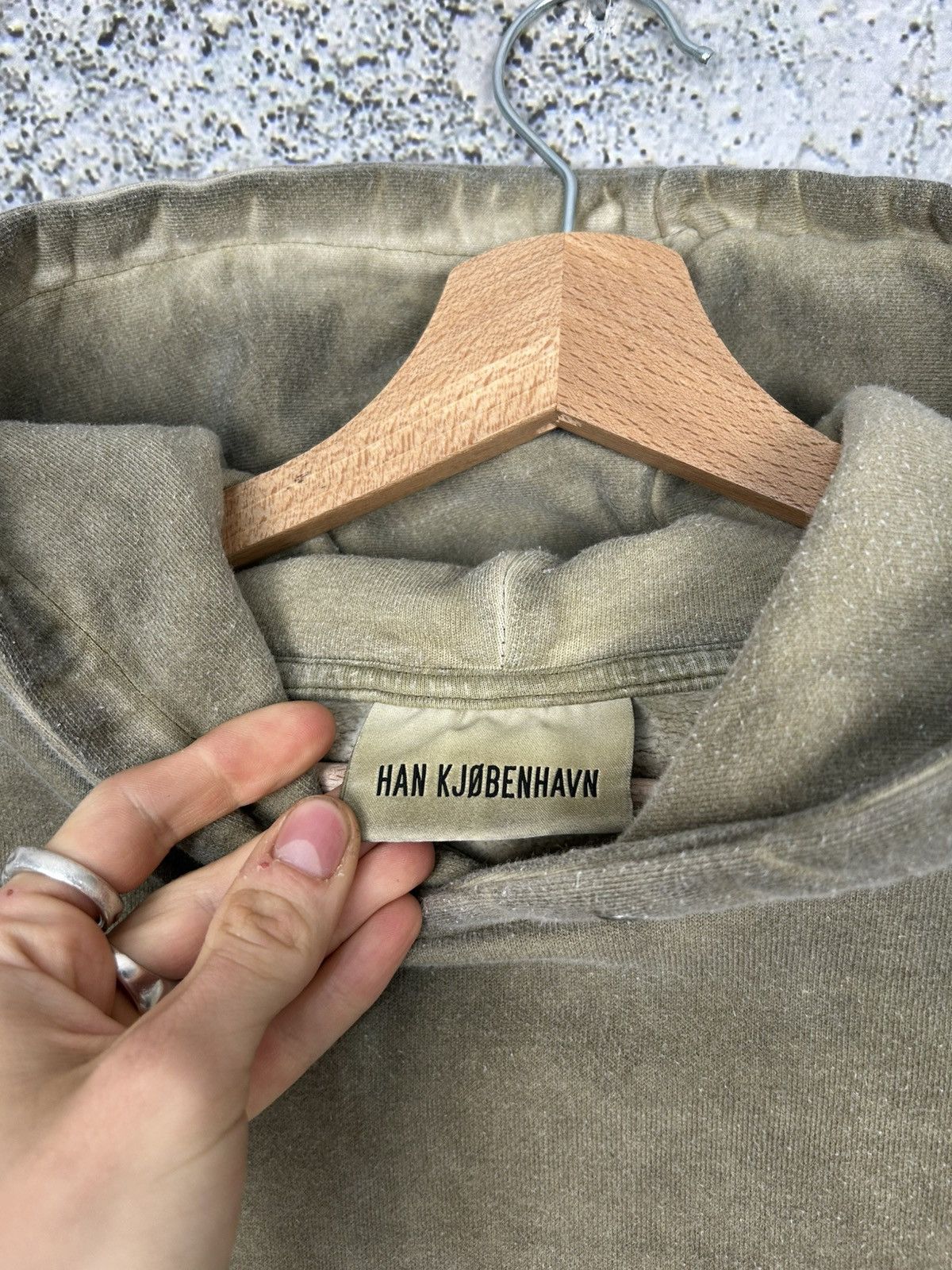 Han Kjobenhavn Han Kjobenhavn Military Green Avant Garde Designer Hoodie Size US M / EU 48-50 / 2 - 5 Thumbnail