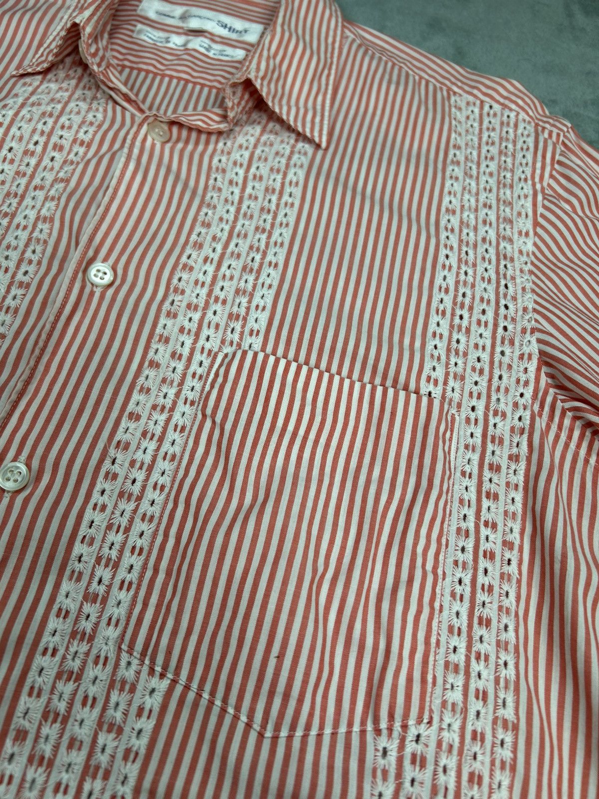 Comme des Garcons SHIRT Comme des Garcons Shirt Strip Button up Size US M / EU 48-50 / 2 - 4 Thumbnail