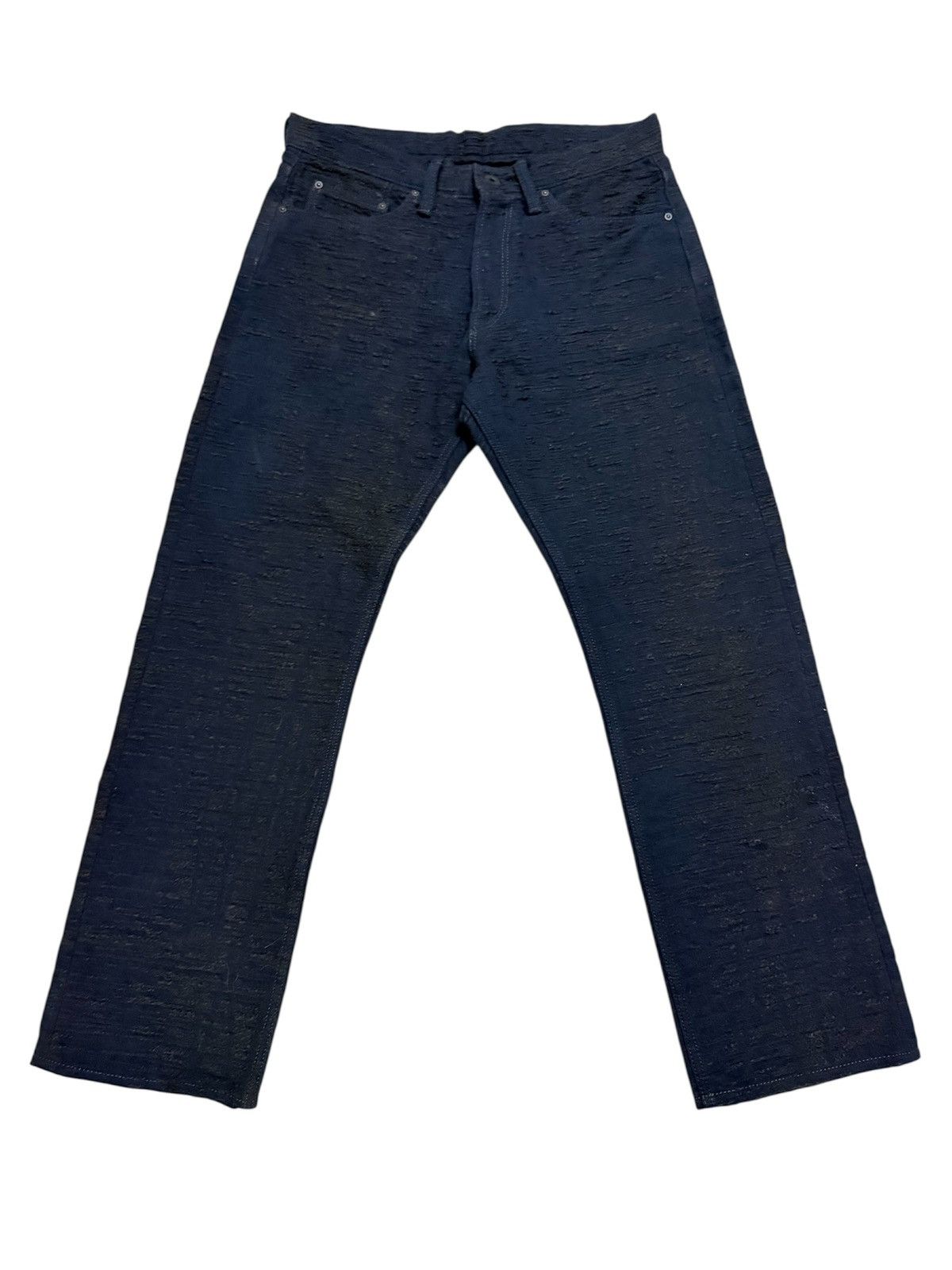 Issey Miyake Issey Miyake Japanese Sashiko Style Denim Size US 34 / EU 50 - 1 Thumbnail