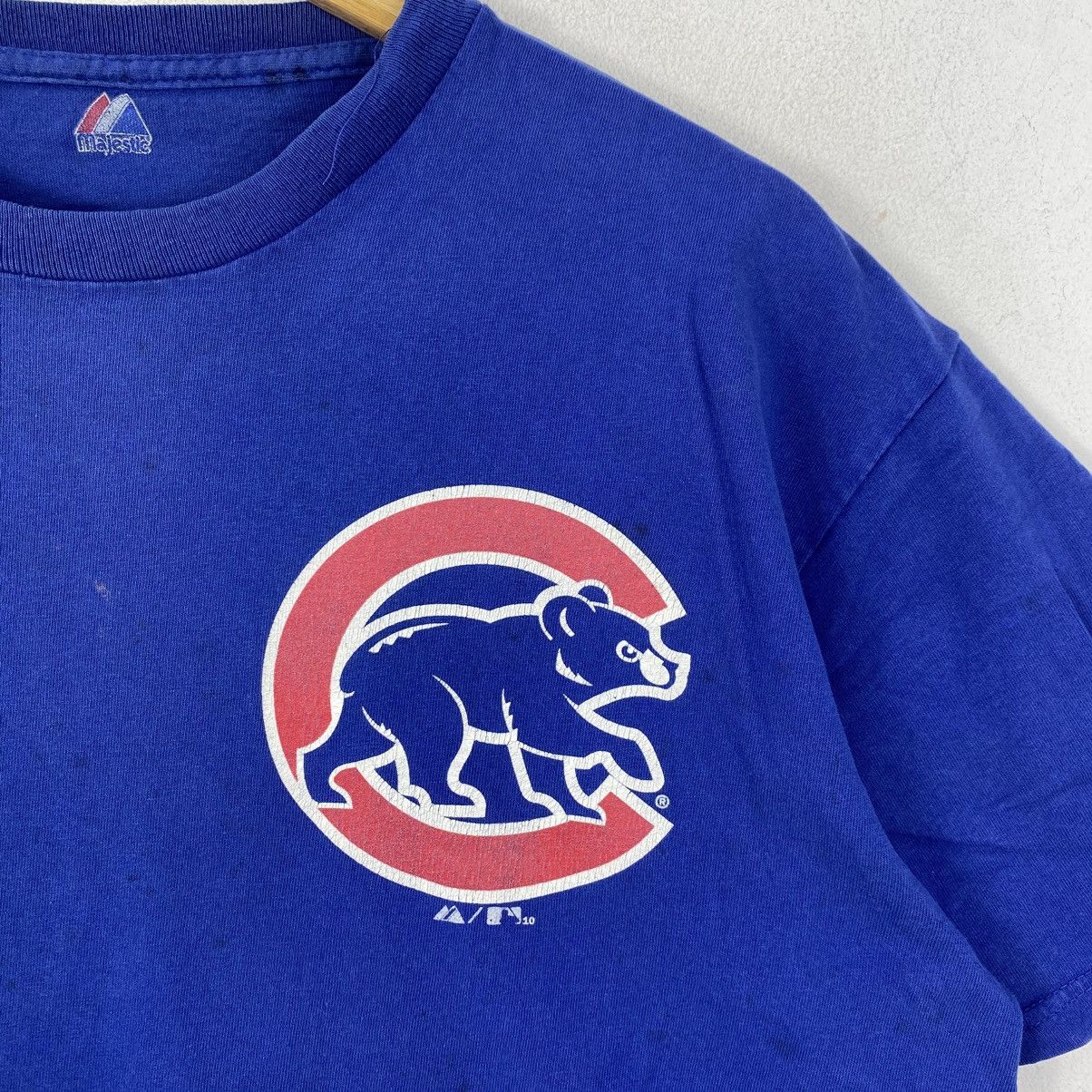 MLB Vintage Majestic Chicago Cubs Paul Byrd 24 Blue Tee Size L Size US L / EU 52-54 / 3 - 4 Thumbnail