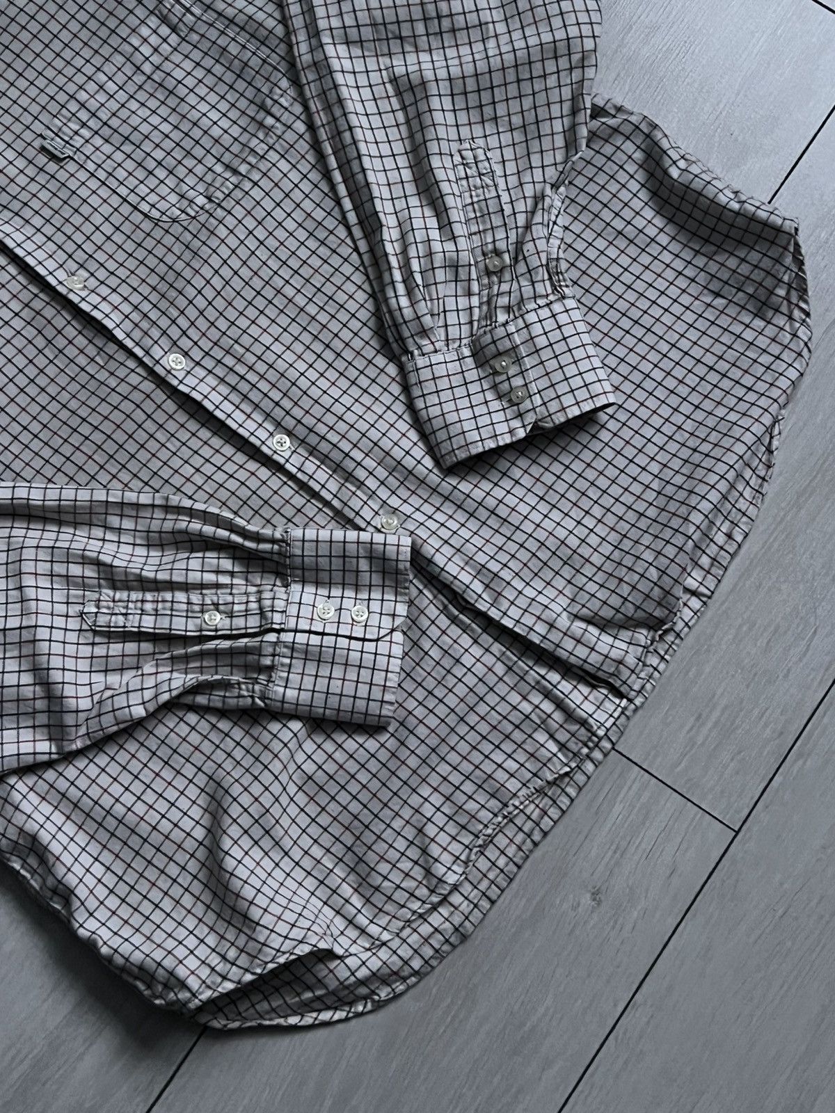 Barbour Vintage Barbour Checked Shirt Size US XL / EU 56 / 4 - 5 Thumbnail