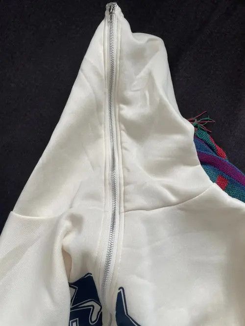 VIBE Hoodie Zip-up Retro star print Gothic Harajuku style Y2K Size US M / EU 48-50 / 2 - 5 Thumbnail