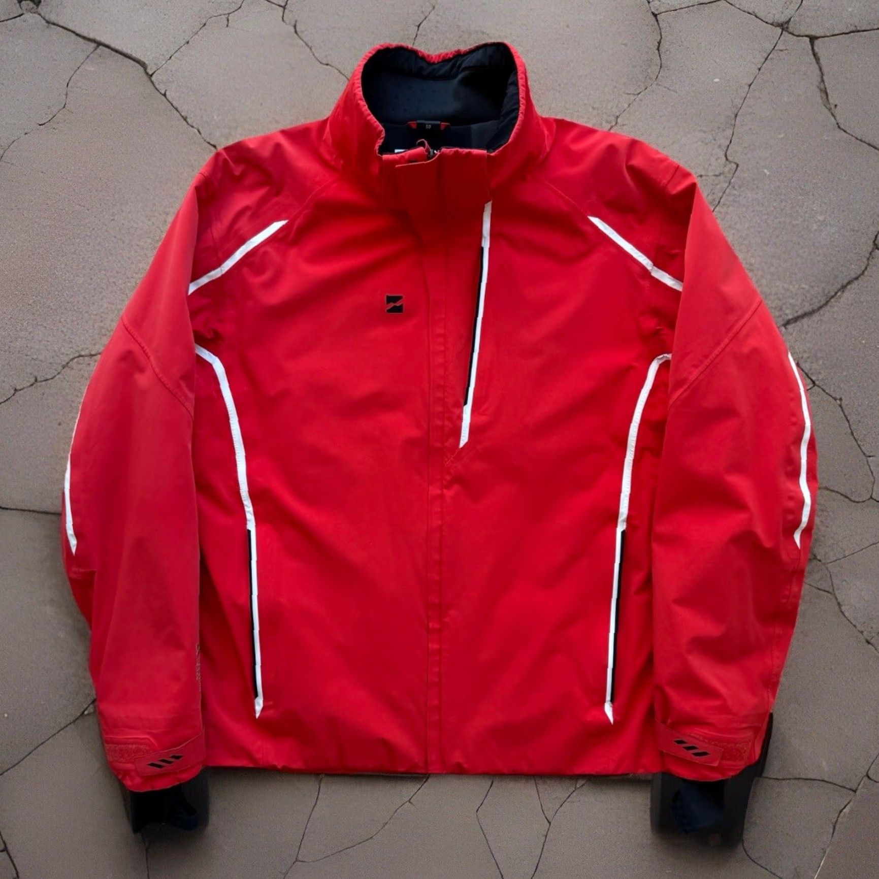 Vintage Mountain Force Jacket 50 Red Full Zip Insulated Winter Outerwear Ski Coat Parka Men Size US M / EU 48-50 / 2 - 2 Thumbnail