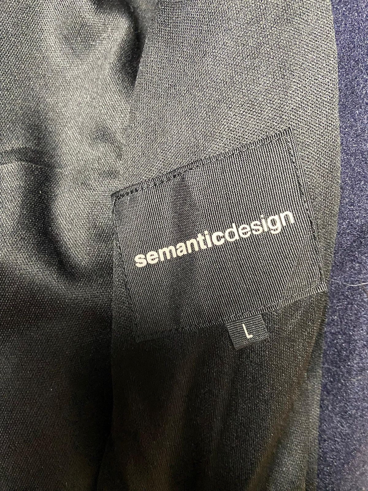 semanticdesign Semantic Design Double Breasted Wool Jacket (148) Size US L / EU 52-54 / 3 - 7 Thumbnail