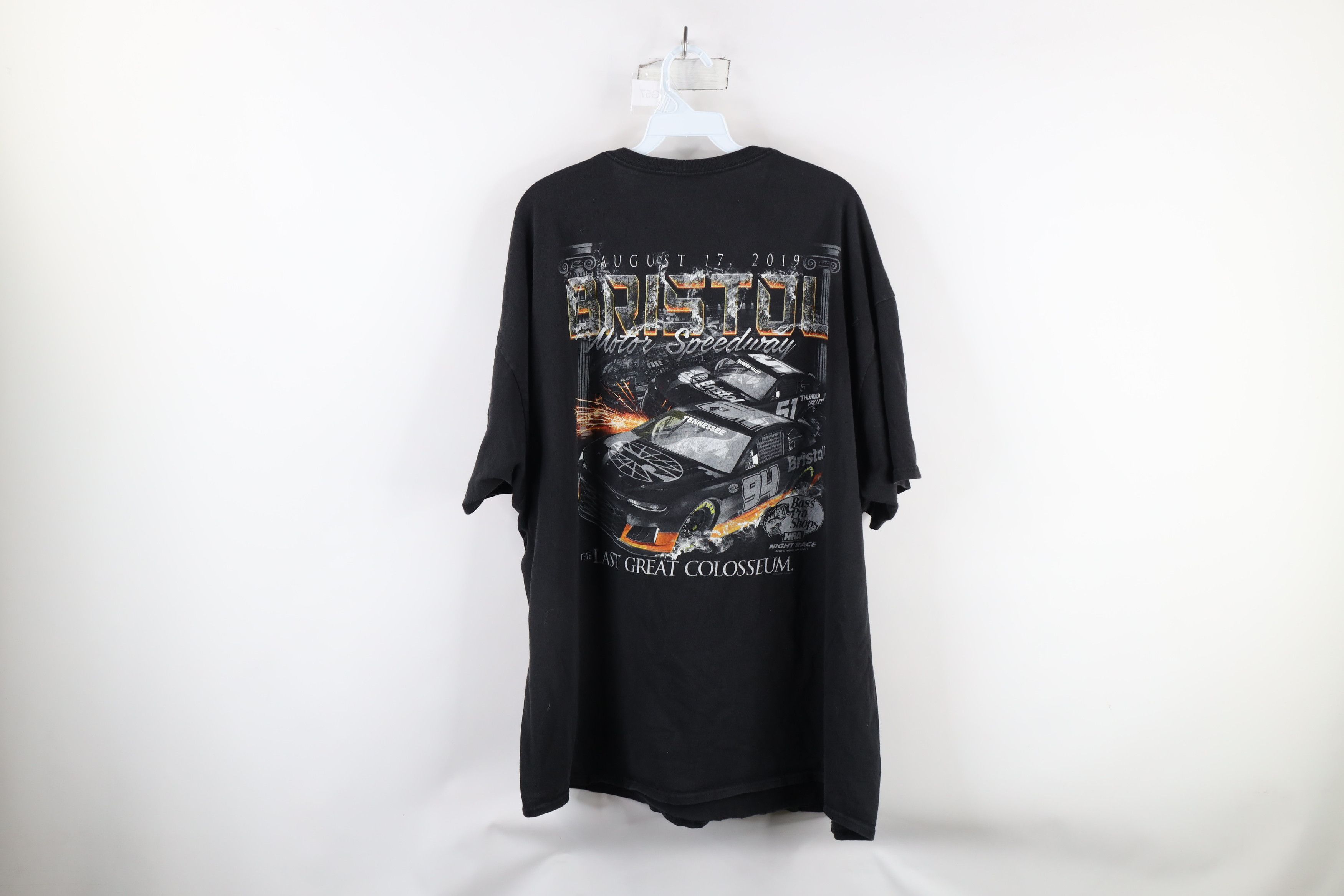 Vintage Vintage Y2K Battlefield Bristol Speedway Racing T-Shirt Size US XXL / EU 58 / 5 - 12 Thumbnail