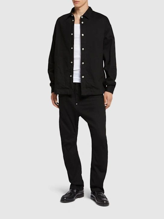 Dsquared2 o1lsvrm0425 Denim Over Shirt in Black Size US XXL / EU 58 / 5 - 2 Thumbnail