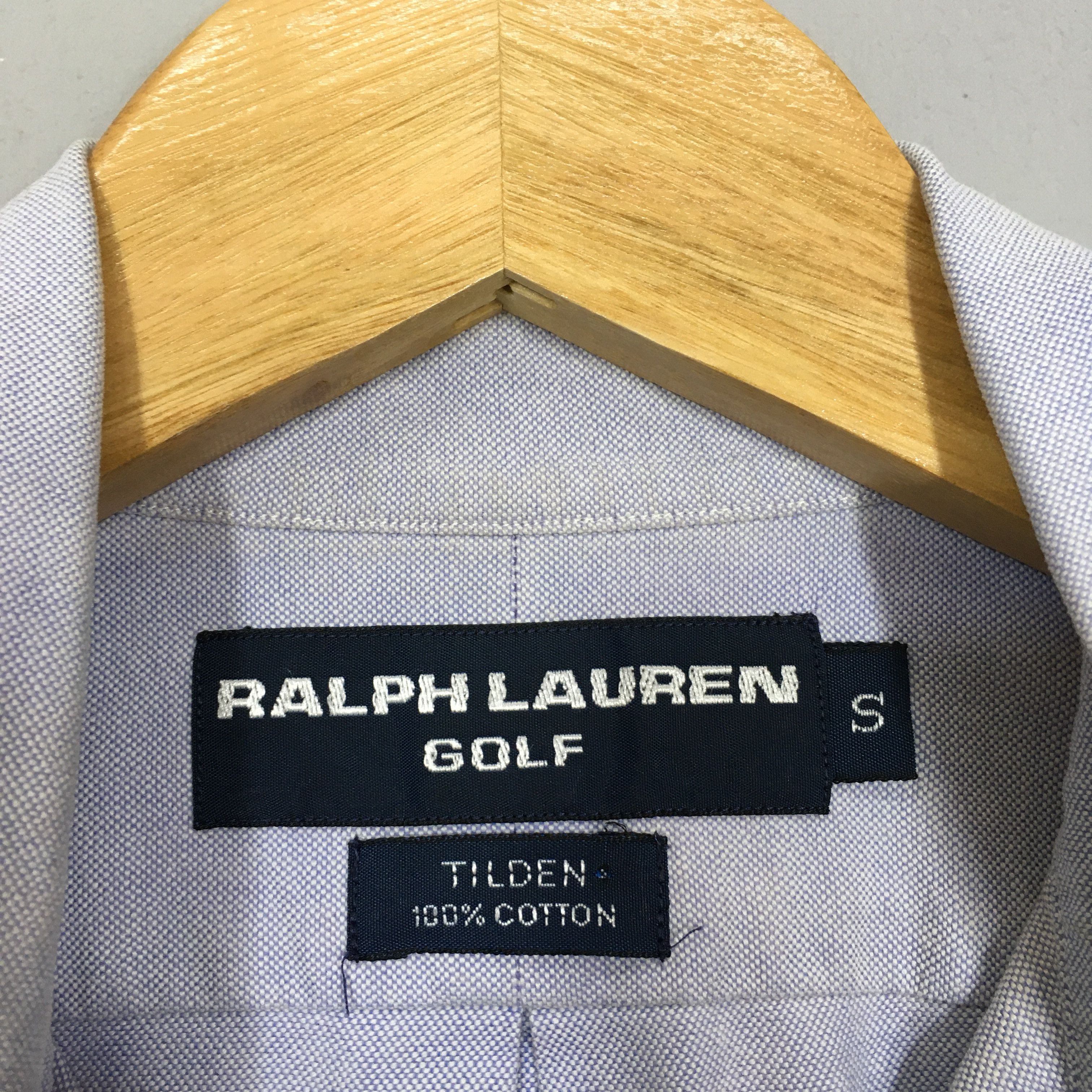 Polo Ralph Lauren Vintage 90s Ralph Lauren Golf Plain Oxfords Shirt Small Size US S / EU 44-46 / 1 - 6 Thumbnail