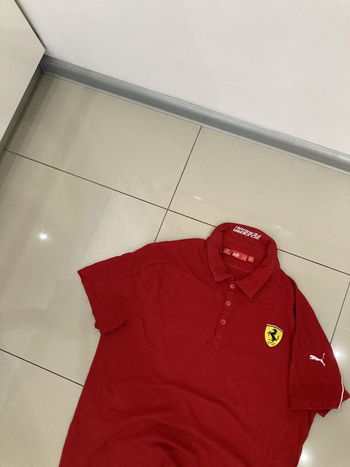 Ferrari × Puma puma scuderia ferrari formula1 f1 racing team polo tshirt Size US XL / EU 56 / 4 - 4 Thumbnail