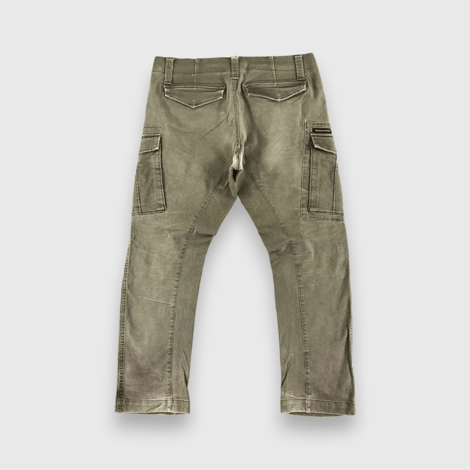 Japanese Brand Genba Multi Pocket Cargo Pant-J138 Size US 36 / EU 52 - 2 Thumbnail