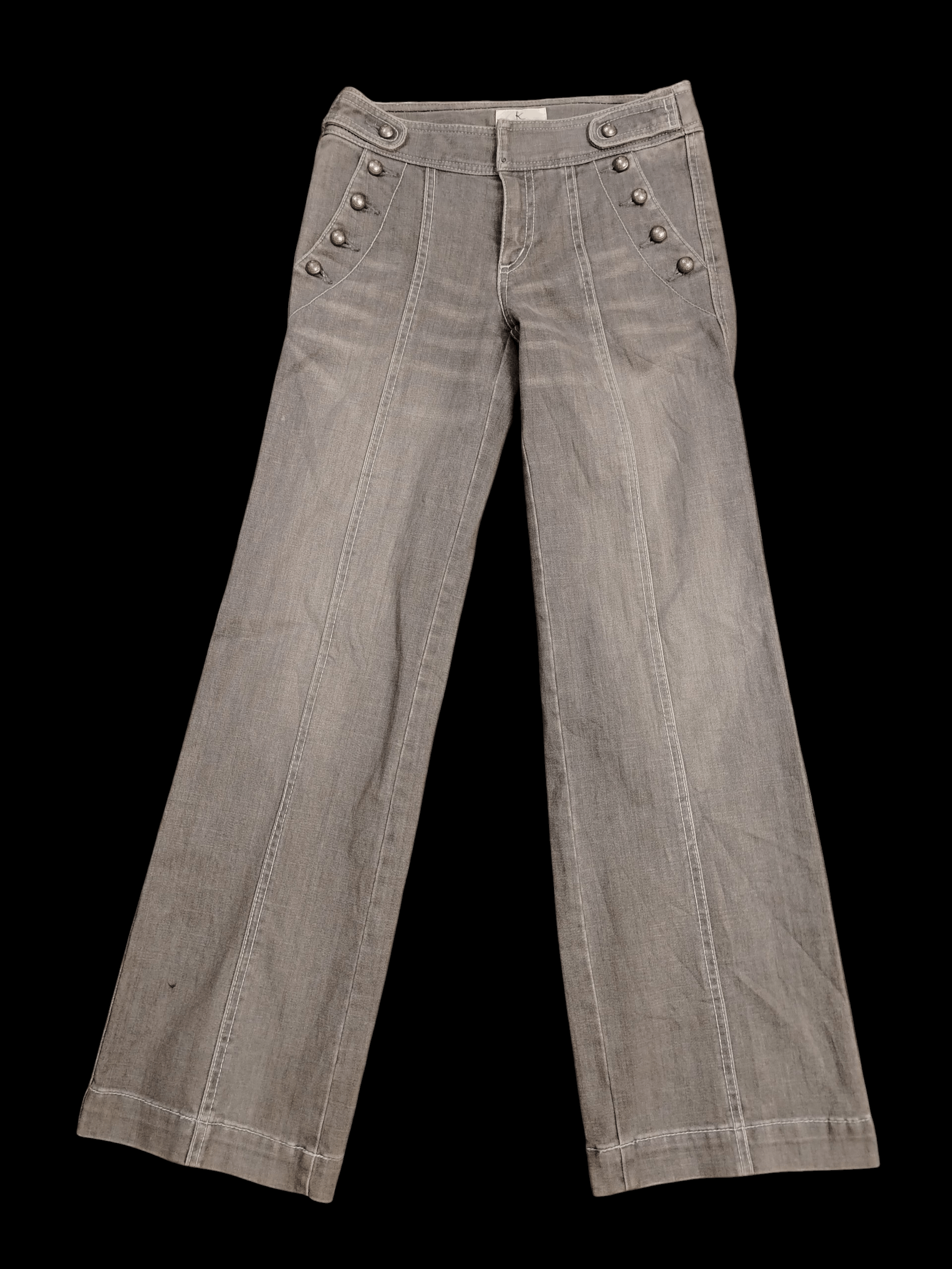 Japanese Brand Kumikyoku wide-leg pants Size 27" / US 4 / IT 40 - 1 Thumbnail