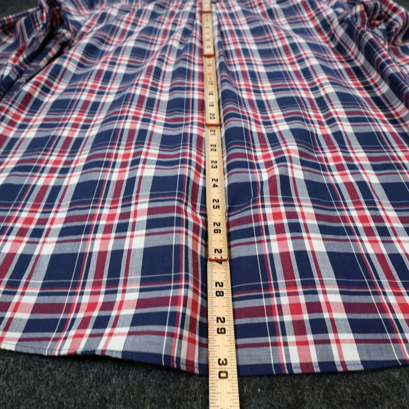 Vintage Maine New England Button Down Shirt Mens Small Blue Red Plaid Excellent Size US S / EU 44-46 / 1 - 5 Thumbnail
