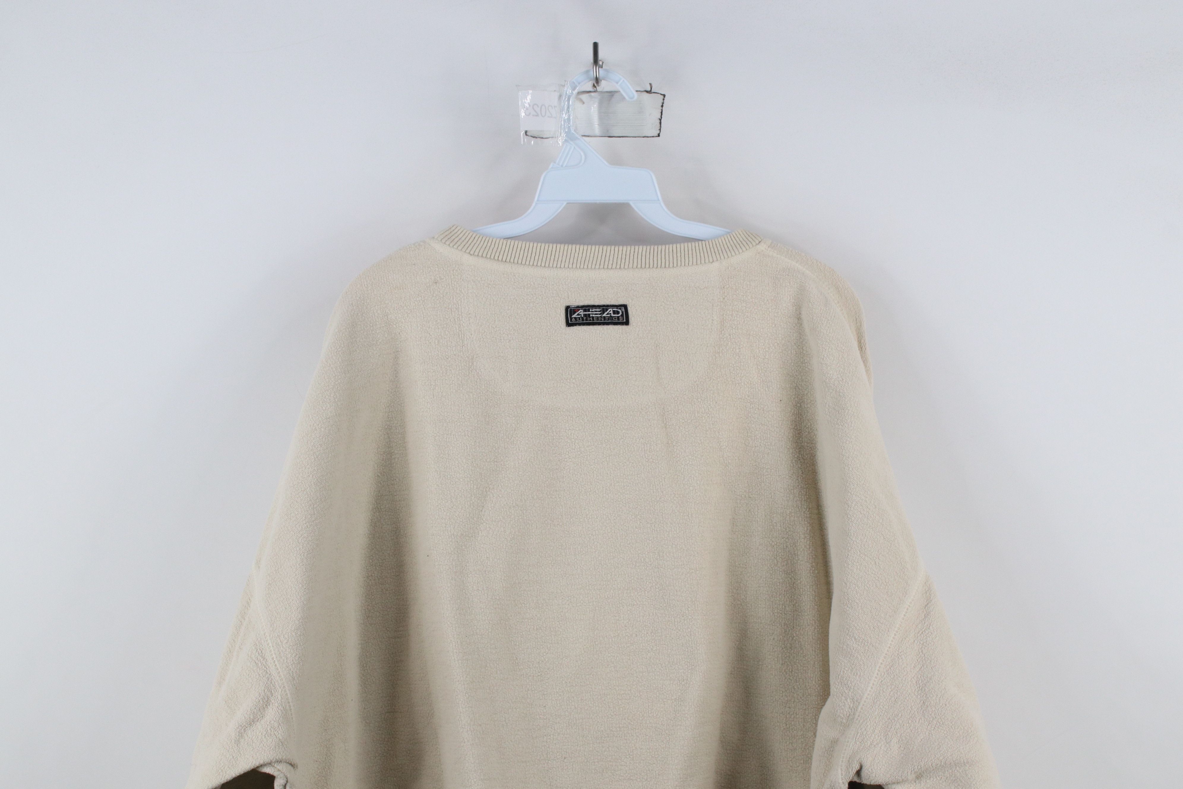 Vintage Vintage Reverse Longaberger Golf Club Sweatshirt Beige Size US XL / EU 56 / 4 - 14 Thumbnail