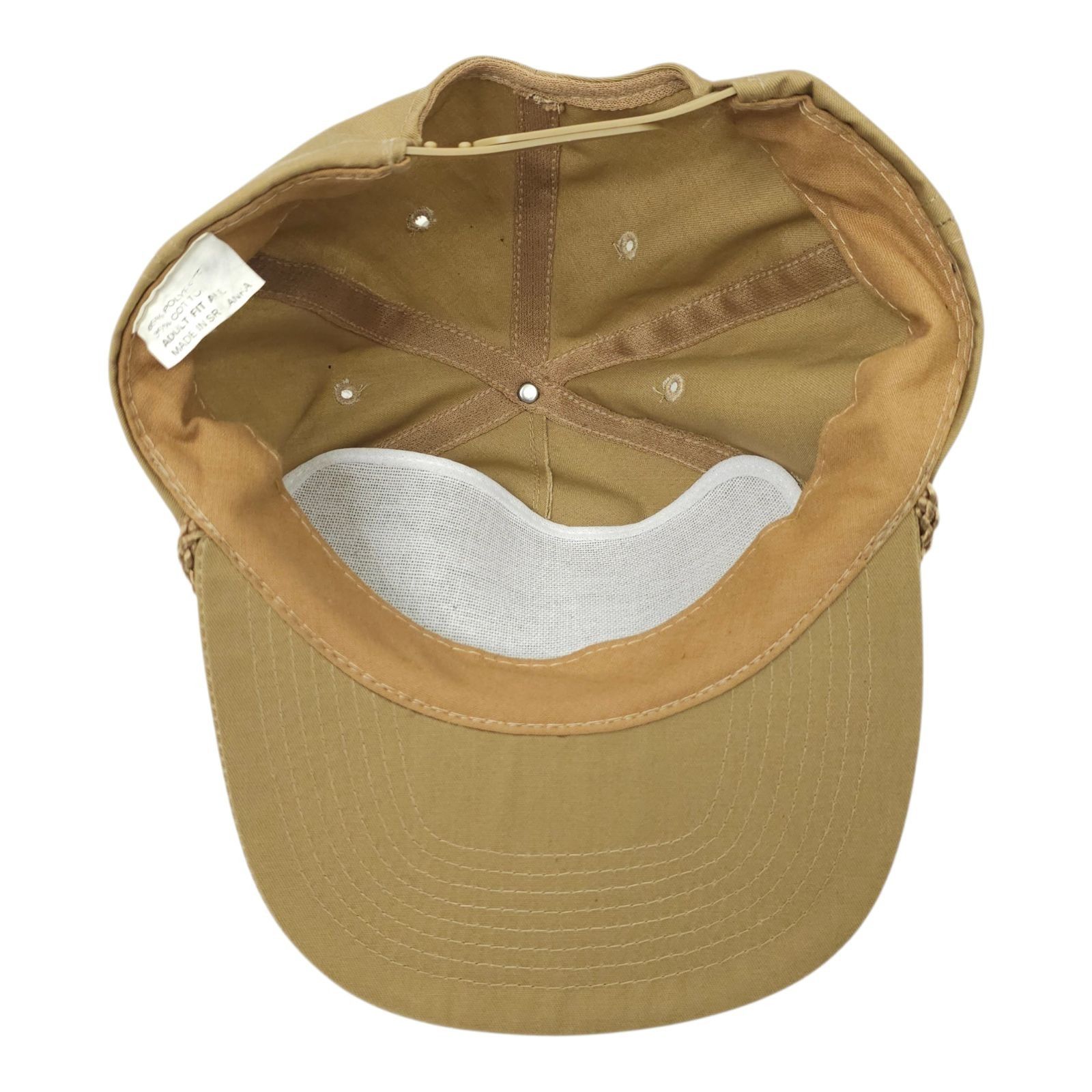 Other Majestic Metal Rope Snapback Cap Hat Trucker Baseball Khaki Size ONE SIZE - 5 Thumbnail