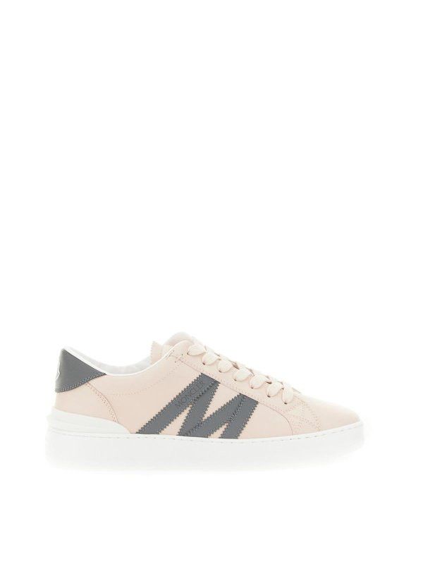 Moncler o1y1125 Low-Top Sneakers in Light Pink/Gray Size US 6.5 / IT 36.5 - 1 Thumbnail