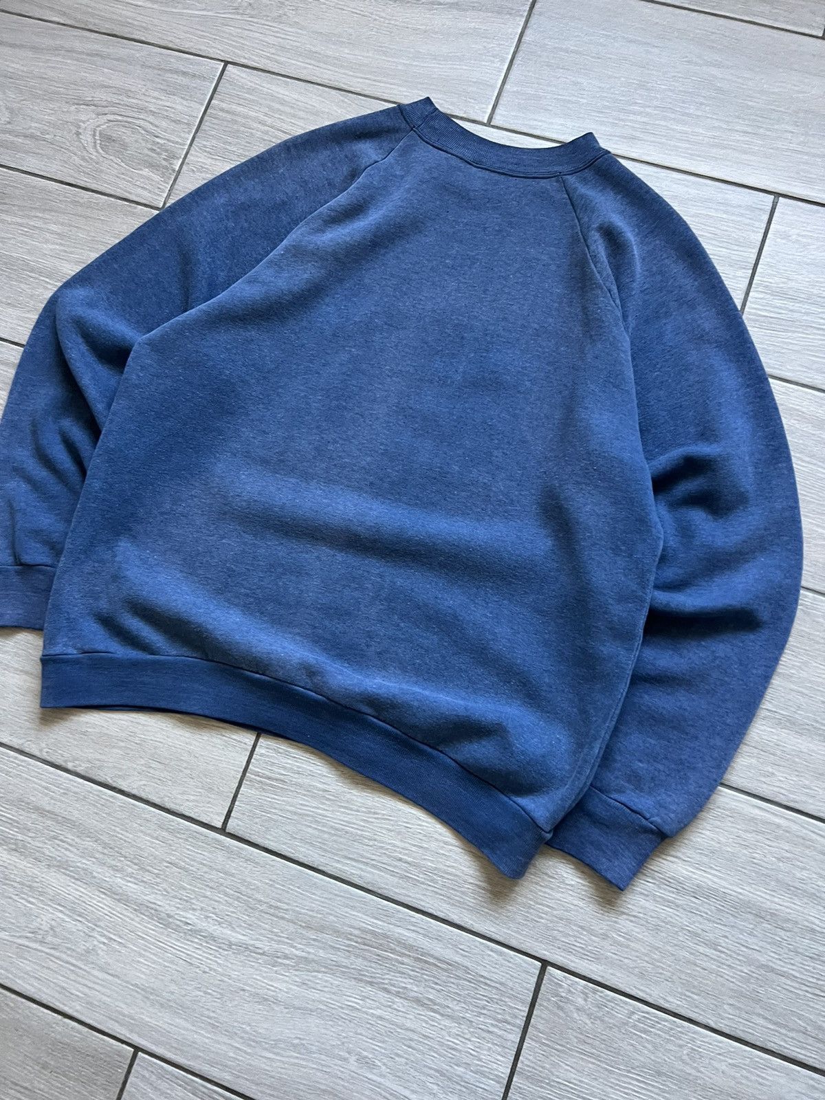 NFL Vintage 1986 Faded New York Giants NFL Super Sweatshirt Size US M / EU 48-50 / 2 - 13 Thumbnail