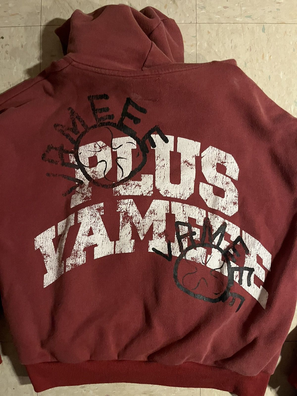 Plus One Clothing Plus One x Vameee Red Hoodie Size US M / EU 48-50 / 2 - 5 Thumbnail