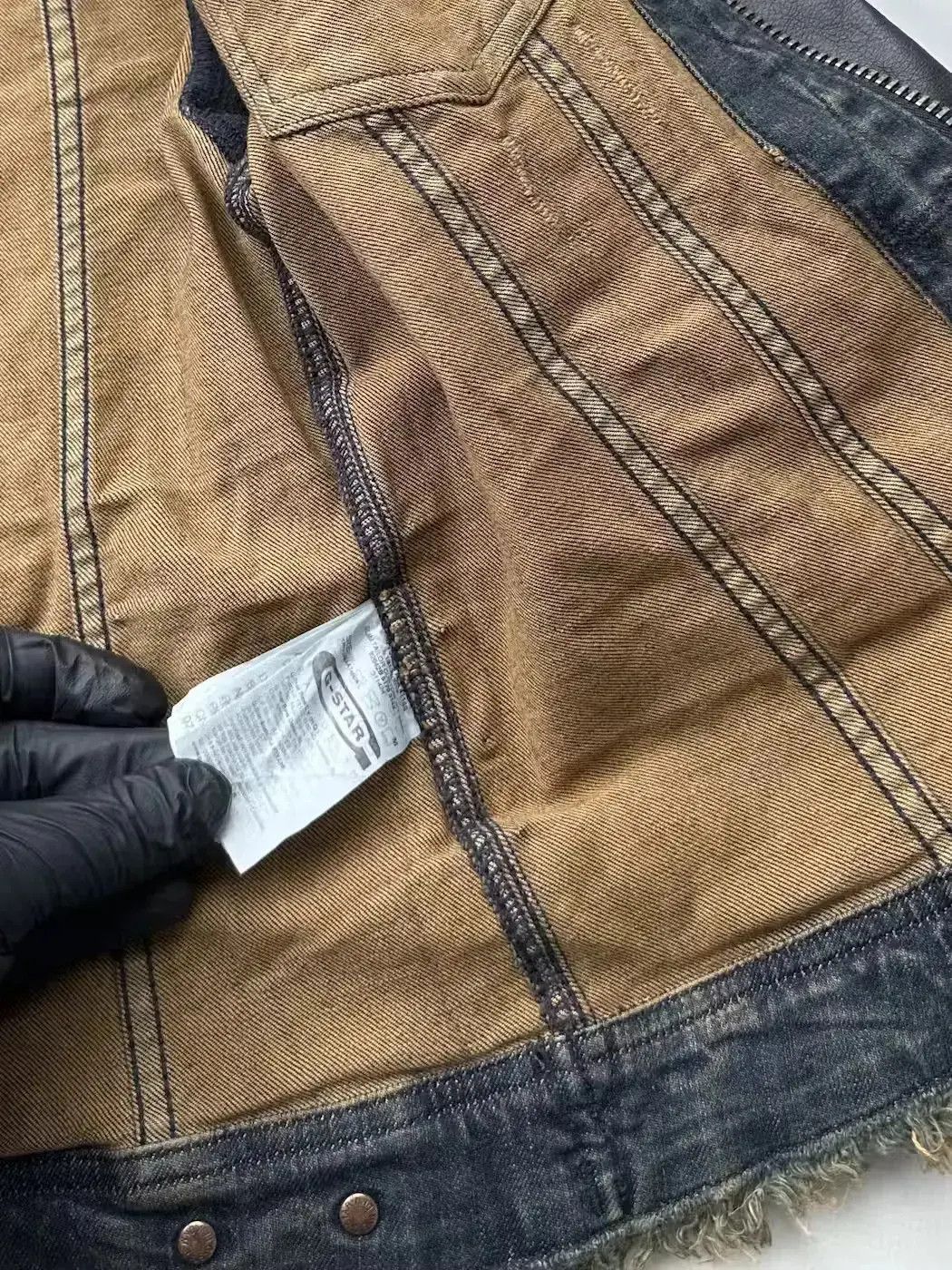G-Star G-Star Vintage Faded Amazing Cropped Denim Jacket (3) Size S / US 4 / IT 40 - 5 Thumbnail