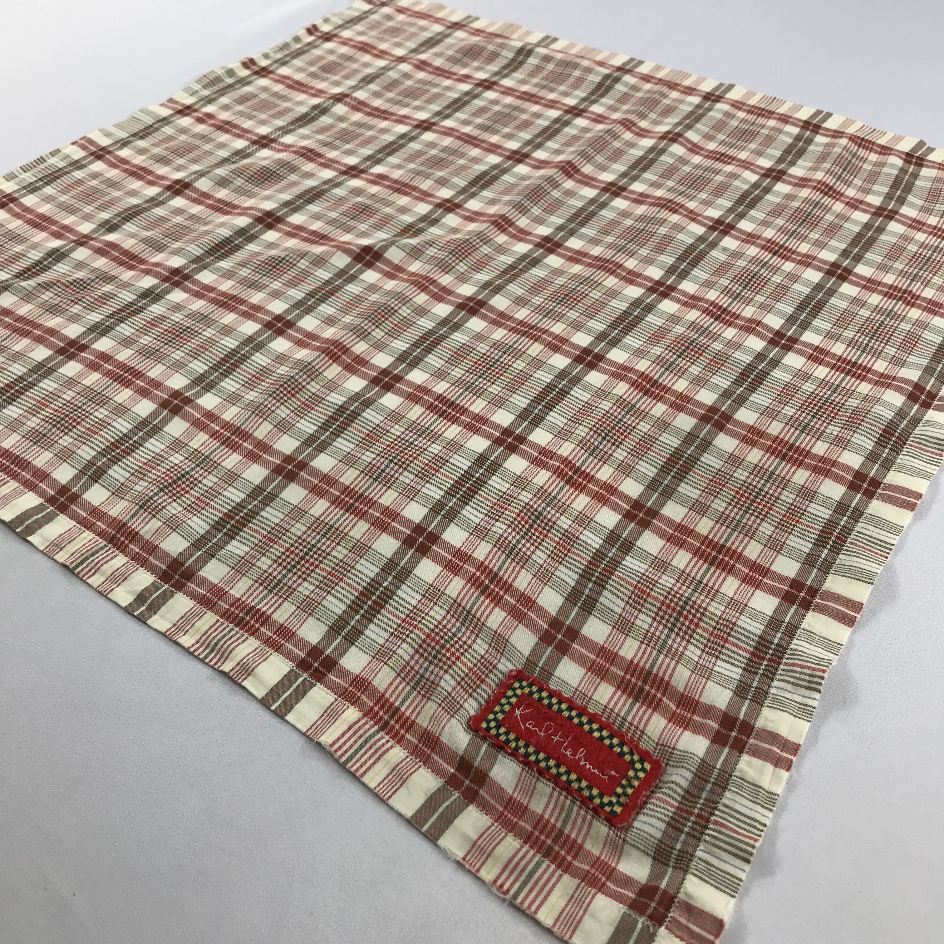 Karl Helmut × Vintage Karl Helmut Bandana / Handkerchief / Neckerchief - S2482 Size ONE SIZE - 2 Thumbnail