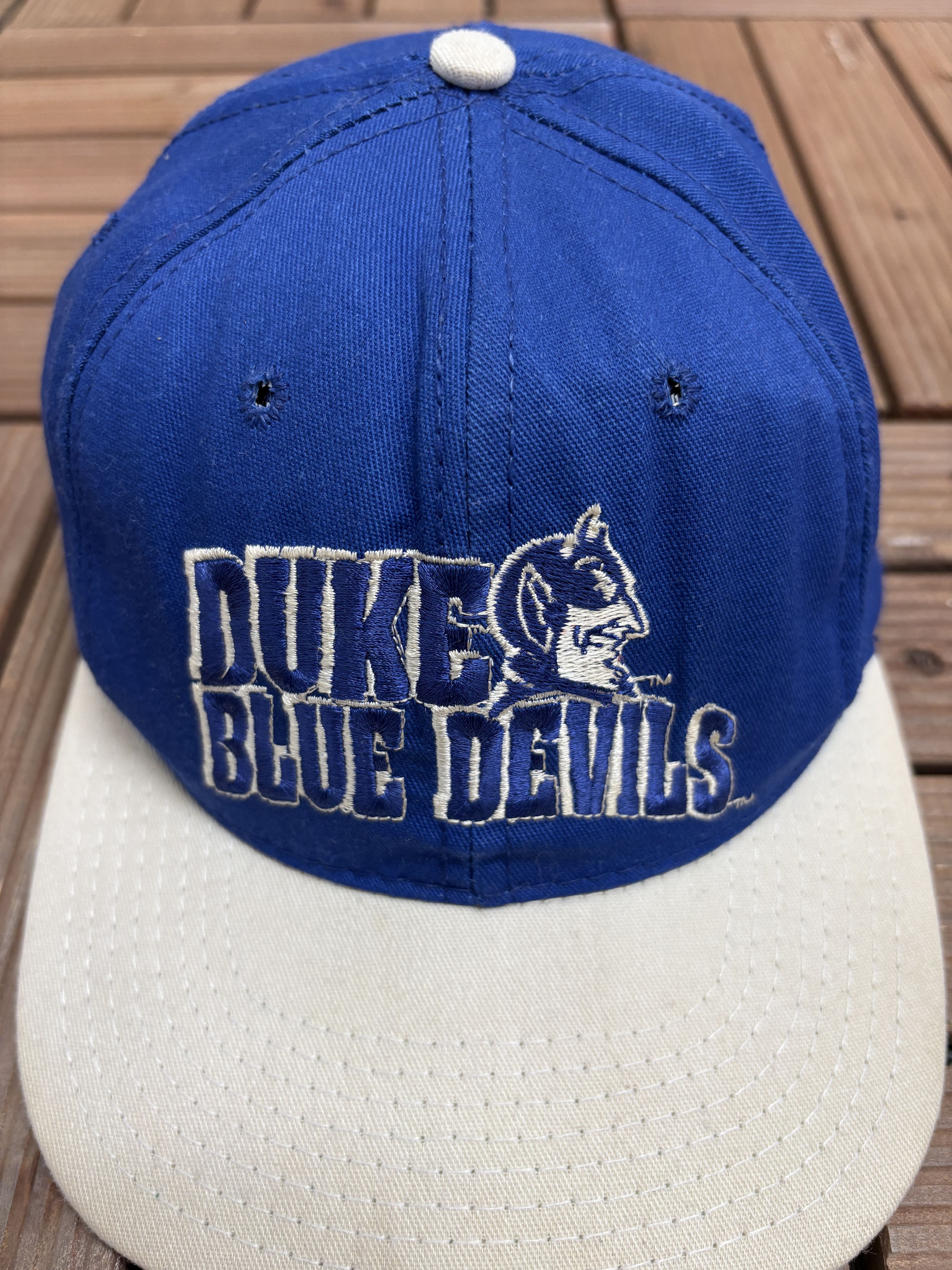 Vintage Duke Blue Devils Vintage Blue Snap Back Hat Cap Size ONE SIZE - 3 Thumbnail
