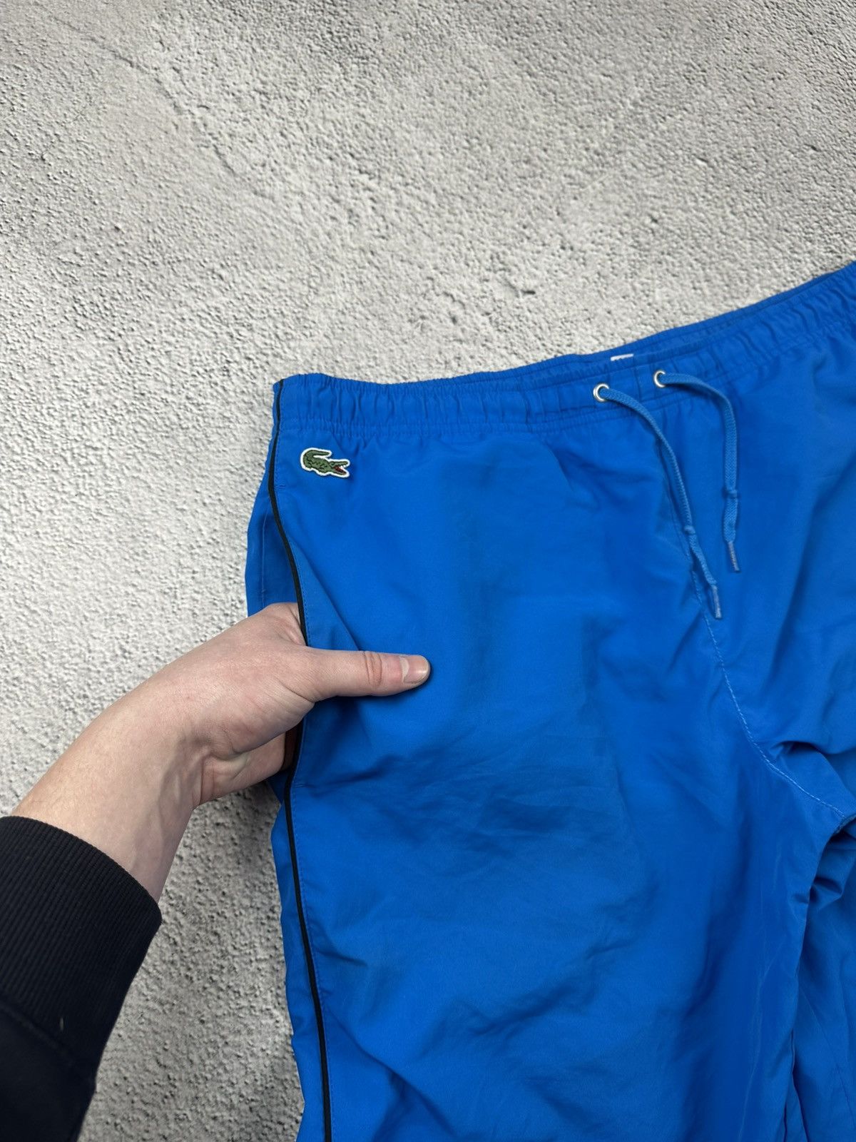 Lacoste Vintage Lacoste Track Pants Nylon Y2K Baggy Drill Style SK8 Size US 34 / EU 50 - 8 Thumbnail