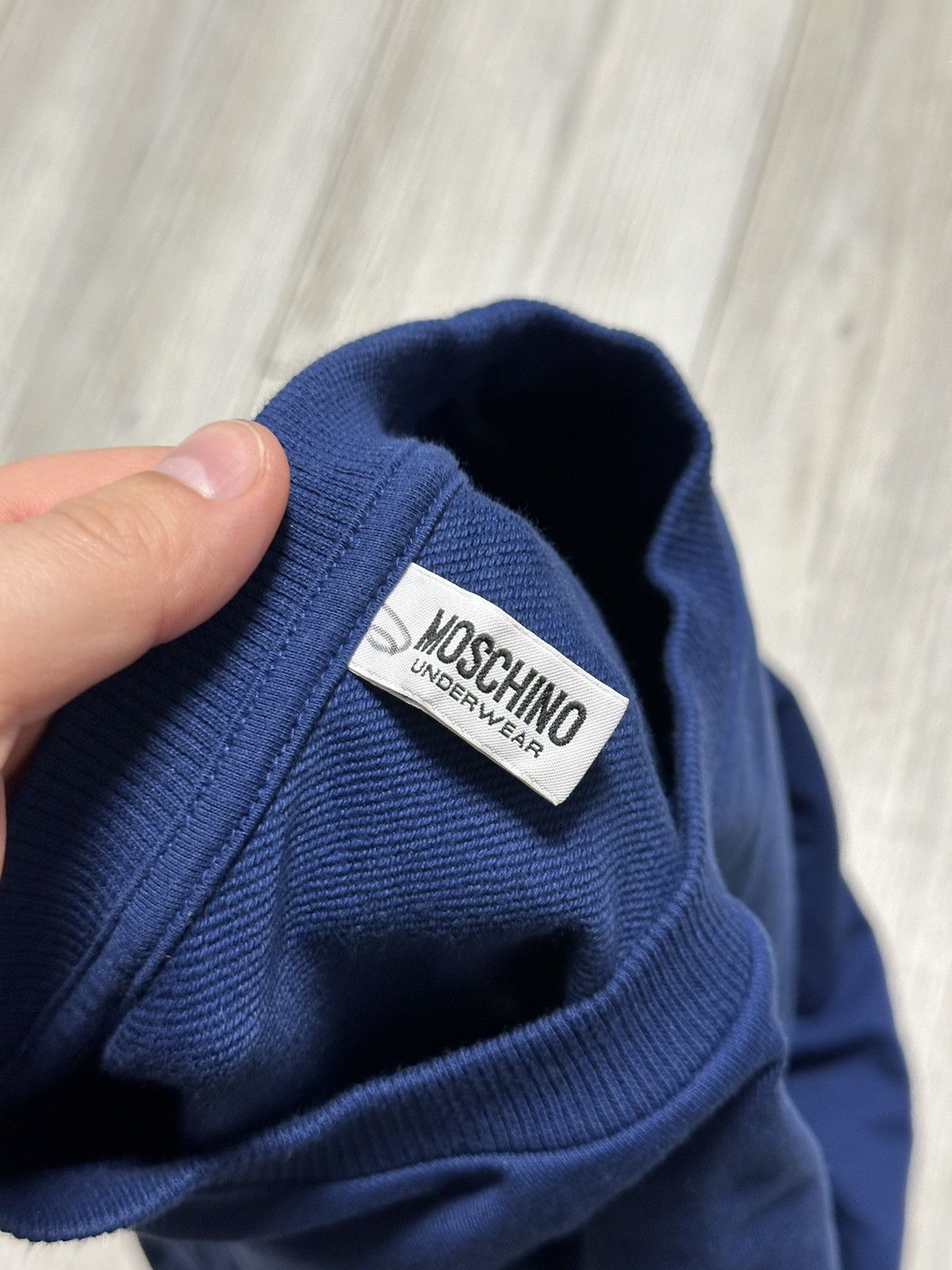 Moschino Moschino Underwear Tape logo swietshirt sweater Size US M / EU 48-50 / 2 - 3 Thumbnail