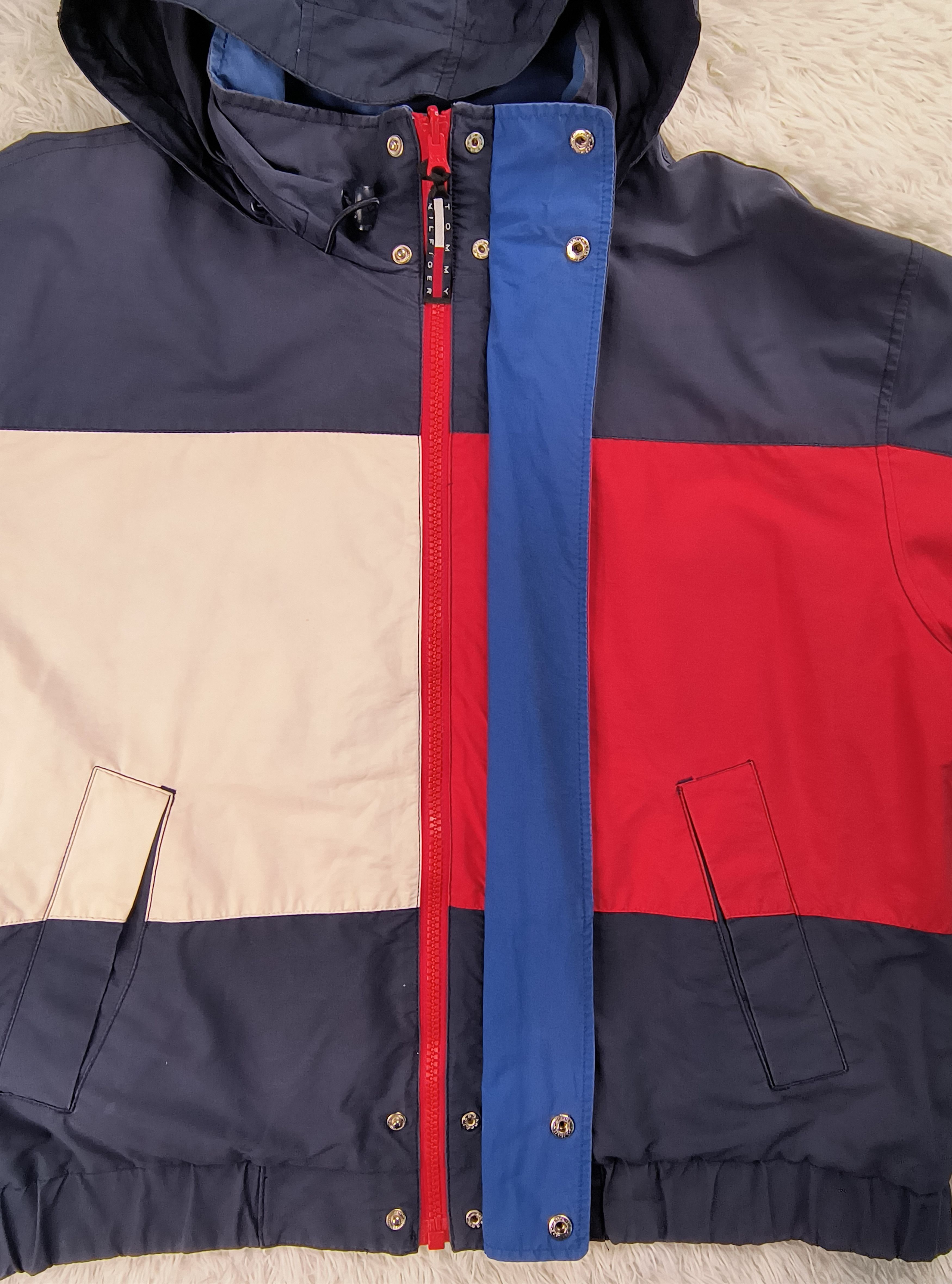 Tommy Hilfiger Vintage Tommy Hilfiger big flag double view jacket Size US L / EU 52-54 / 3 - 2 Thumbnail