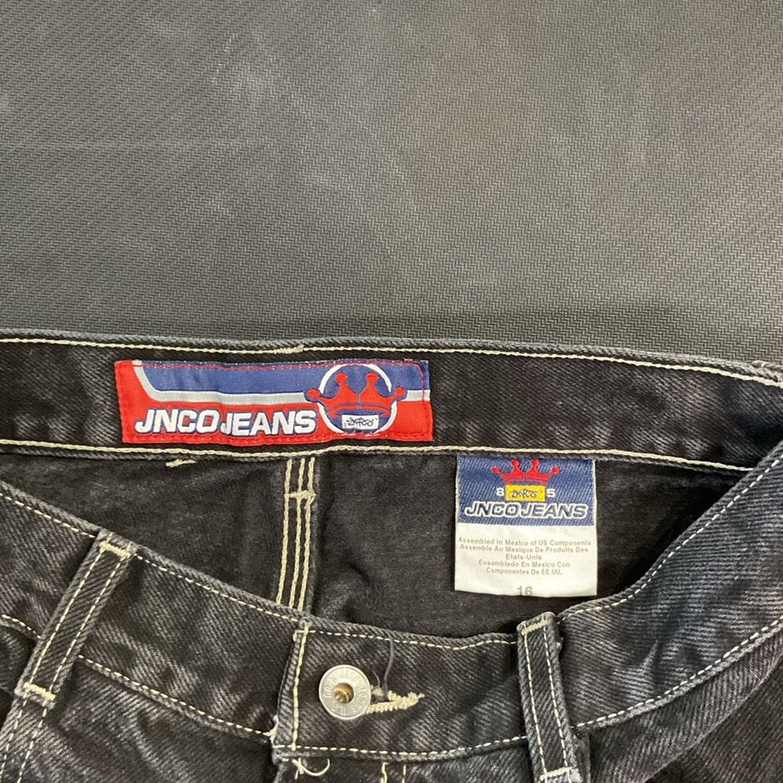 JNCO JNCO Dragon Embroidered Double pocket Denim jeans Size US 28 / EU 44 - 4 Thumbnail