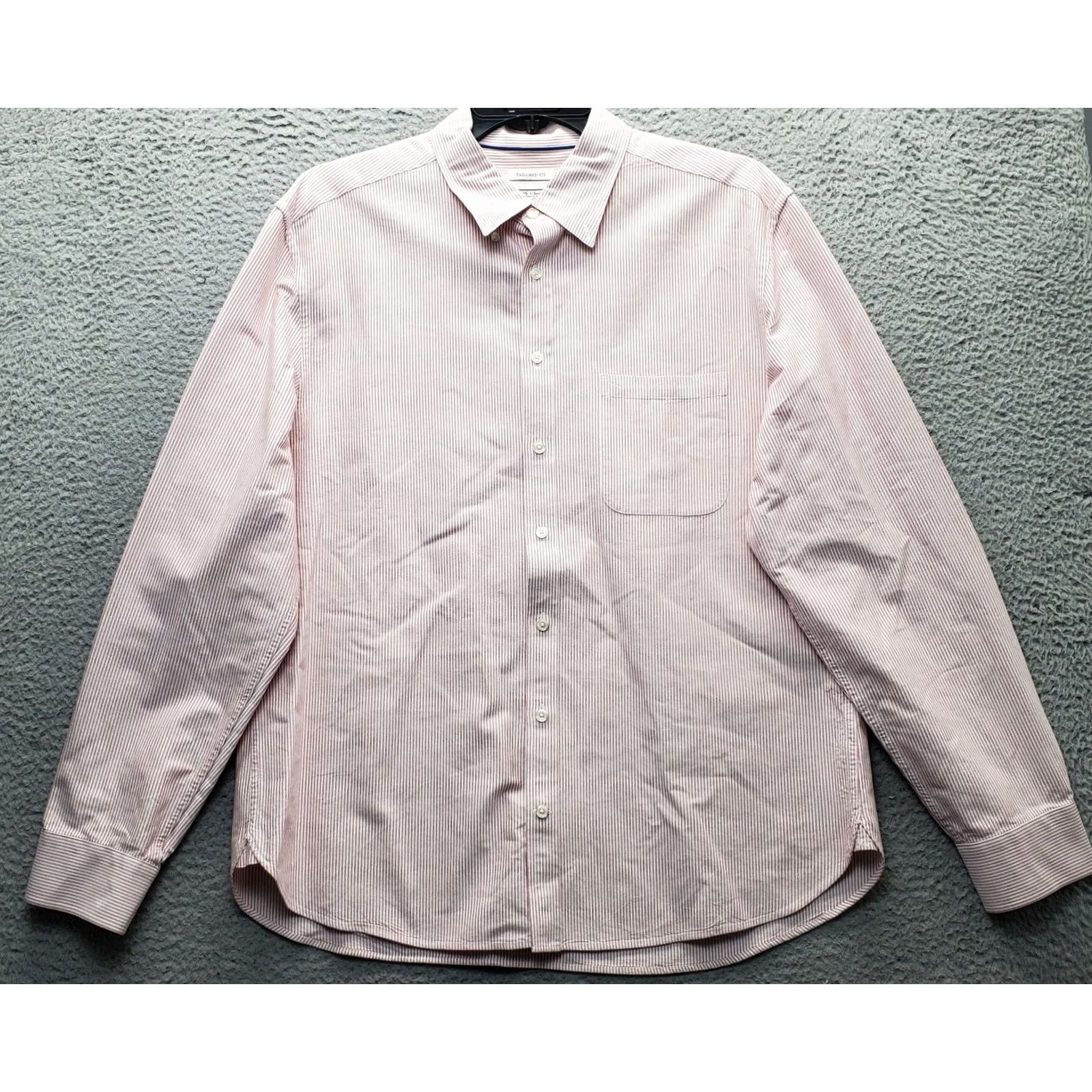 Jos. A. Bank Jos. A. Bank Shirt Mens XL Multicolor Striped Button-Down Long Sleeve EUC Size US XL / EU 56 / 4 - 2 Thumbnail