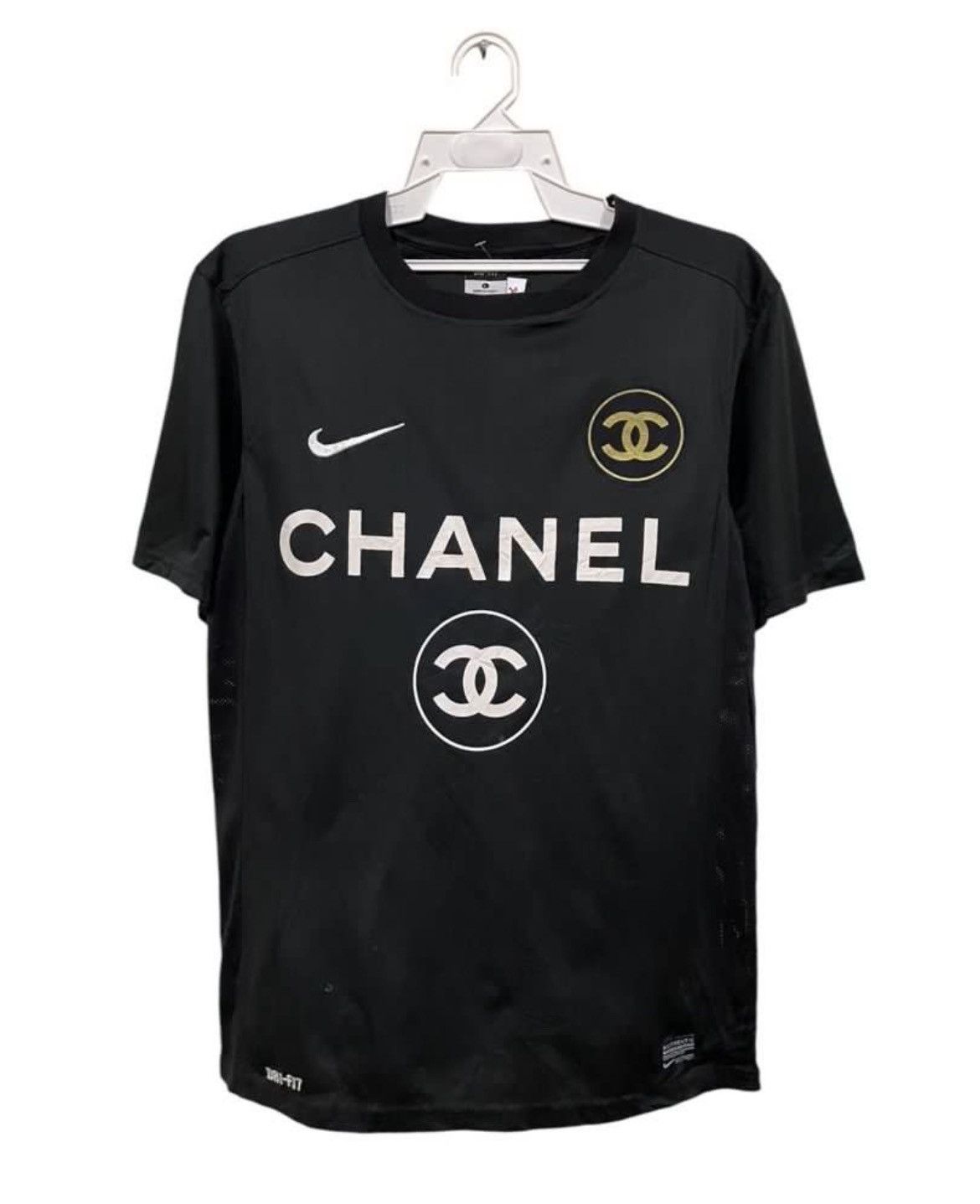 Jersey Soccer Jersey Nike x Chanel Custom Bootleg Soccer Jersey Grailed