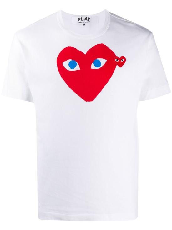 COMME DES GARCONS Men T-Shirts P1T086 White