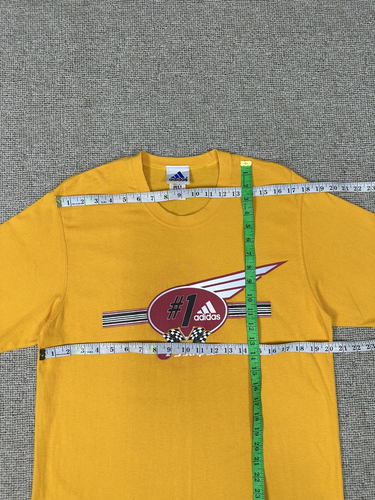 Adidas Vintage Adidas Equipment Champion Honda Tshirt A968 Size US L / EU 52-54 / 3 - 6 Thumbnail