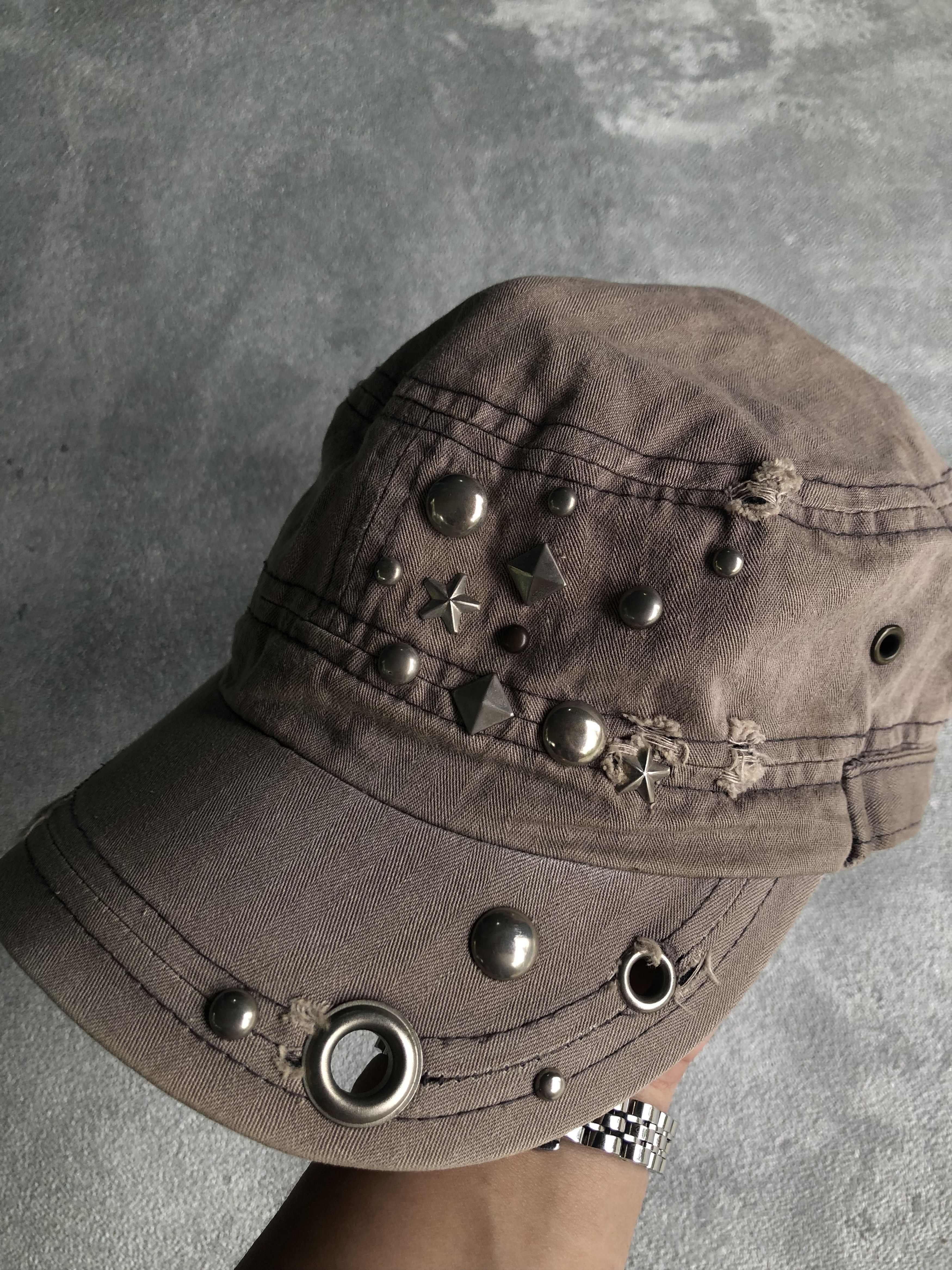 Japanese Brand × Vintage Vintage Cadet Studded Hat Size ONE SIZE - 2 Thumbnail
