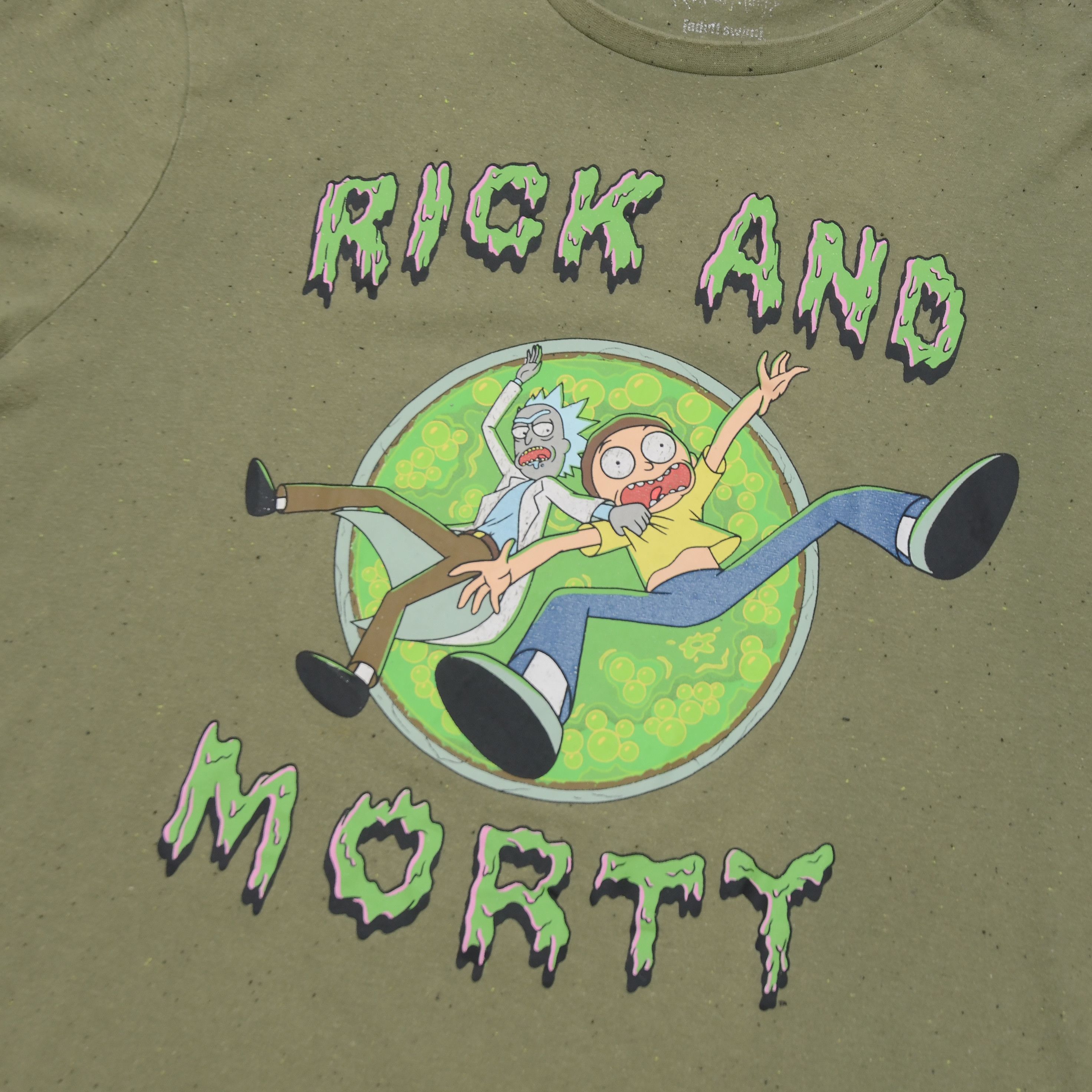 Cartoon Network Rick and Morty Men's T-Shirt Graphic Tee Cartoon Fan Merch Size US XL / EU 56 / 4 - 6 Thumbnail