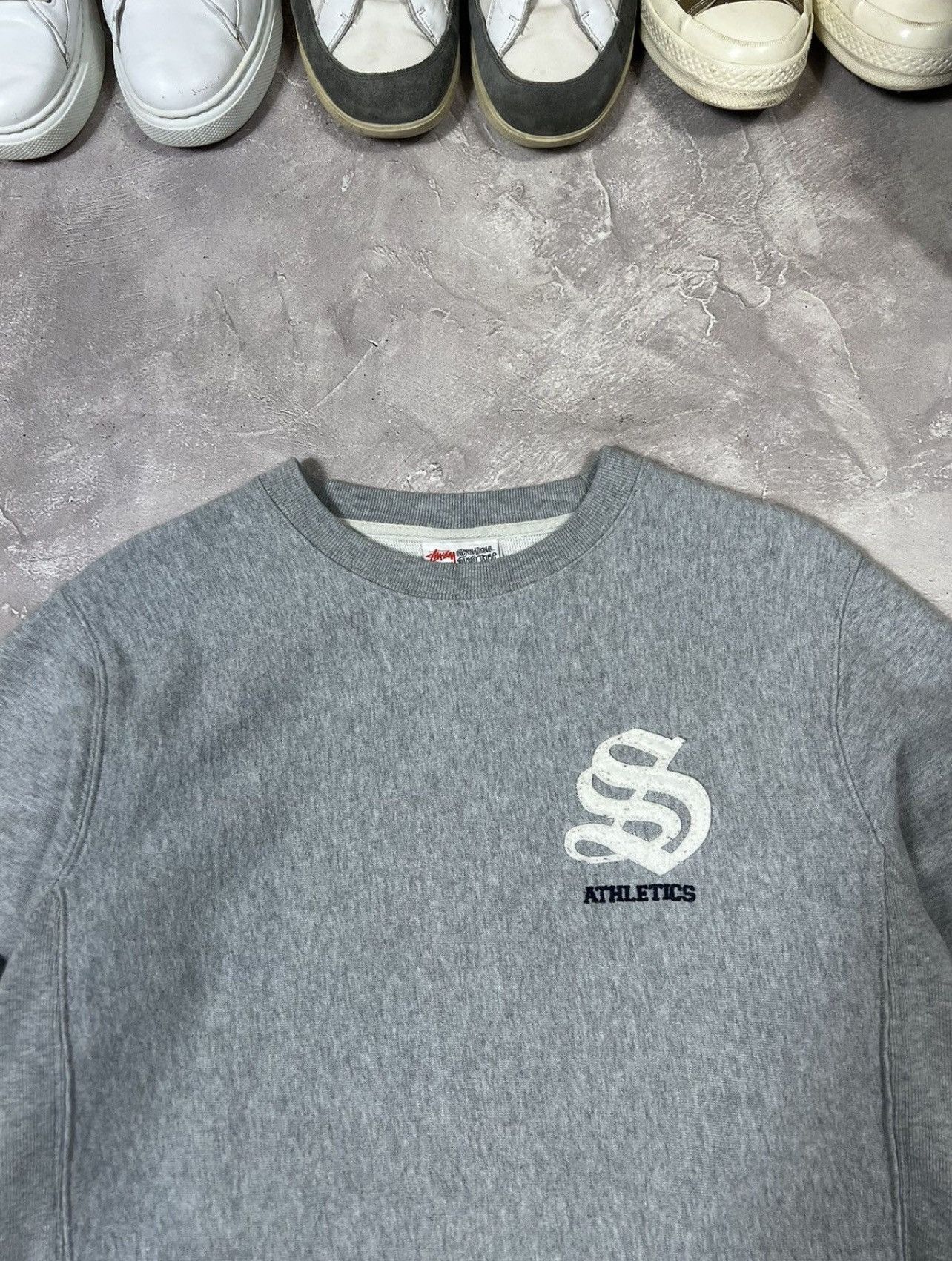 Other Vintage Stussy Athletic Sweatshirt Size M / US 6-8 / IT 42-44 - 3 Thumbnail