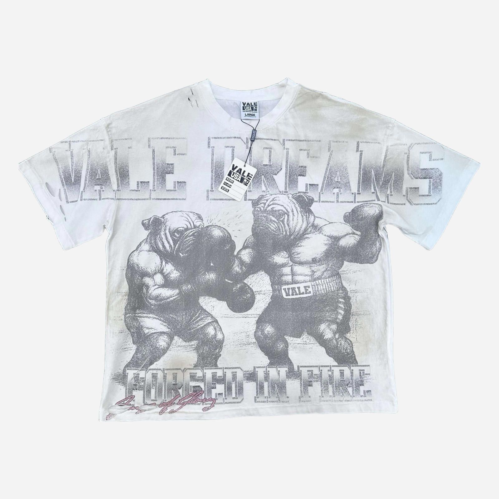 Vale Vale Boxing Pug Too T-Shirt Large Size US L / EU 52-54 / 3 - 1 Thumbnail