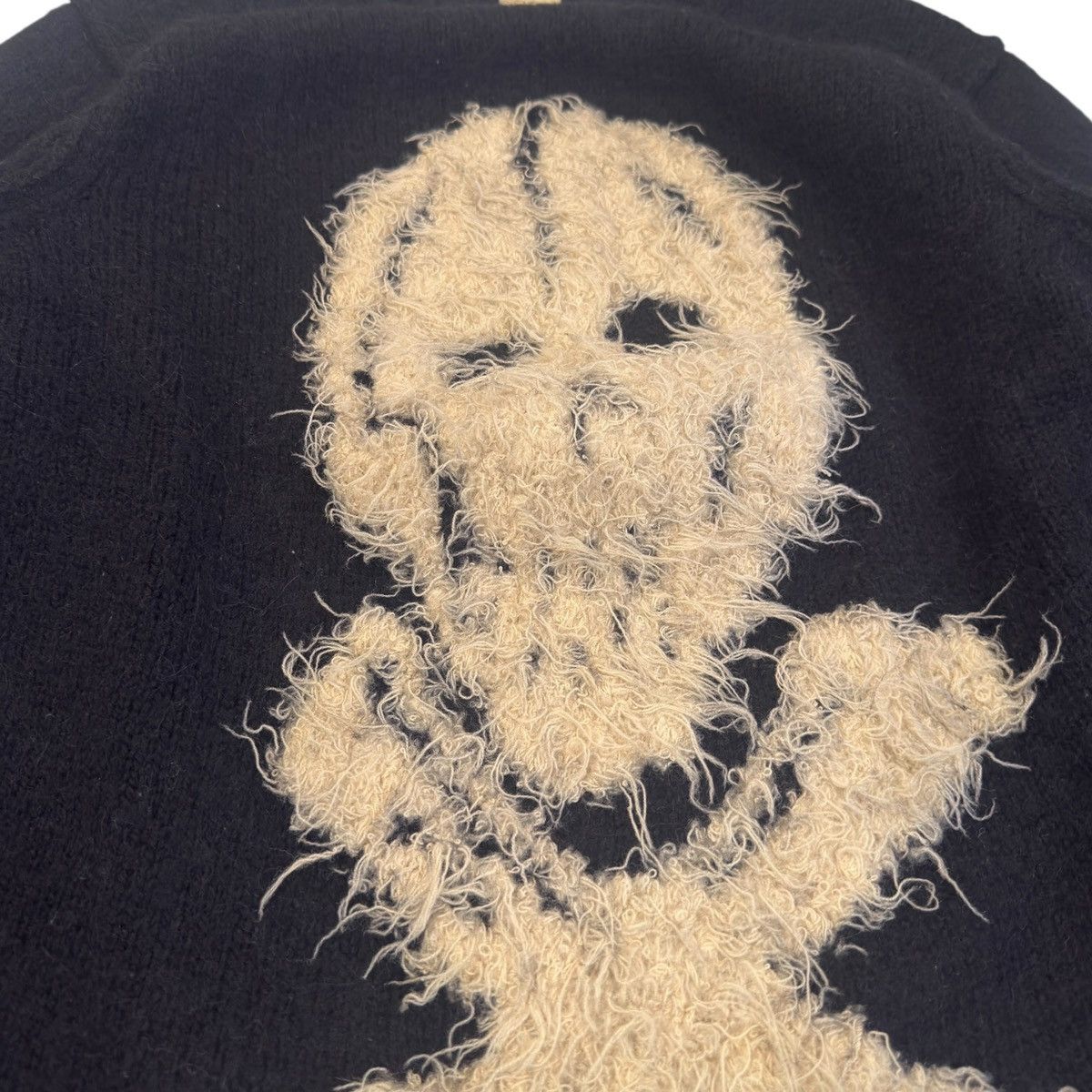 Yohji Yamamoto Yohji Yamamoto AW94 Skull Intarsia Mohair Knit M Size US M / EU 48-50 / 2 - 4 Thumbnail