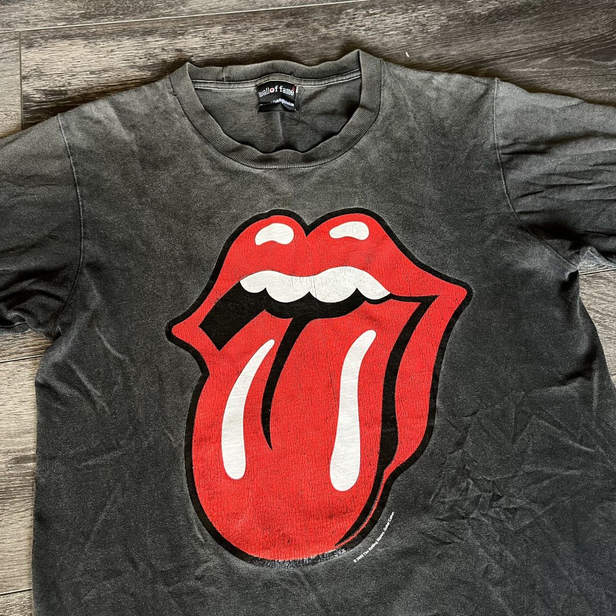The Rolling Stones Vintage The Rolling Stones Wall of Fame Withstand Band Tee Size US M / EU 48-50 / 2 - 3 Thumbnail