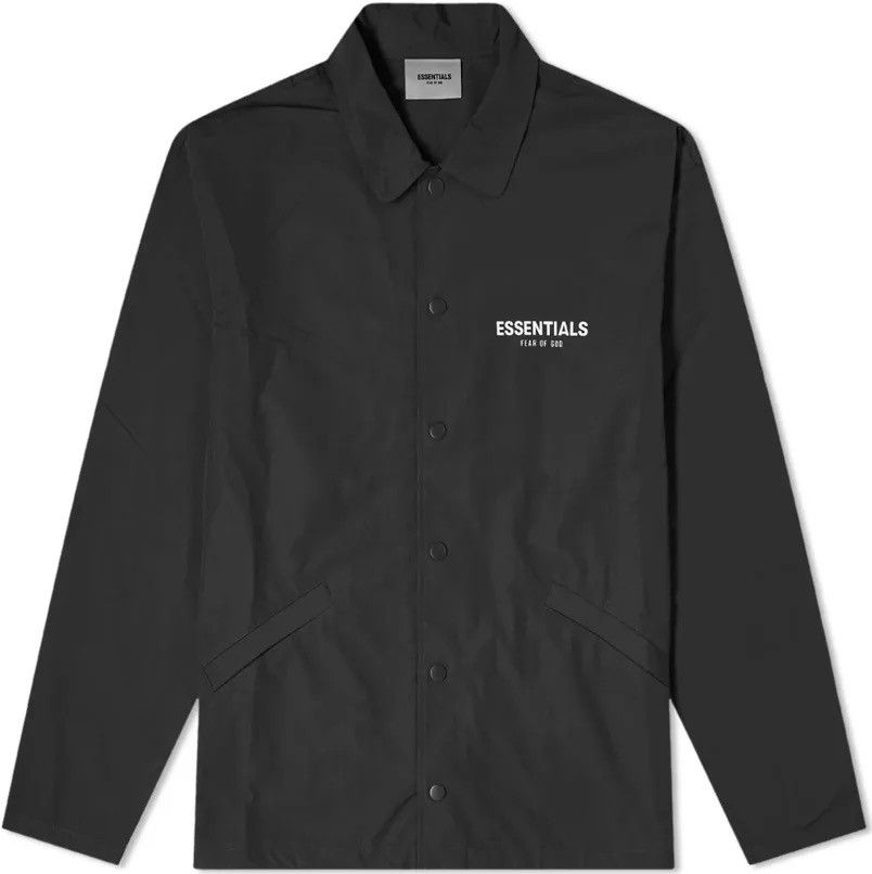 Fear of God FEAR OF GOD ESSENTIALS SOUVENIR Black windbreaker oversized Size US XS / EU 42 / 0 - 4 Thumbnail