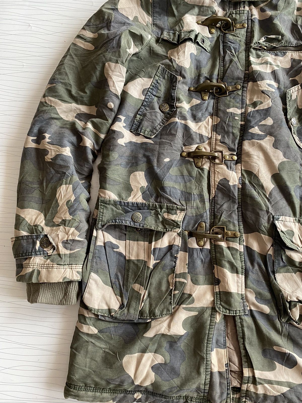 Japanese Brand Upper Freak military parka jackets Size US M / EU 48-50 / 2 - 6 Thumbnail
