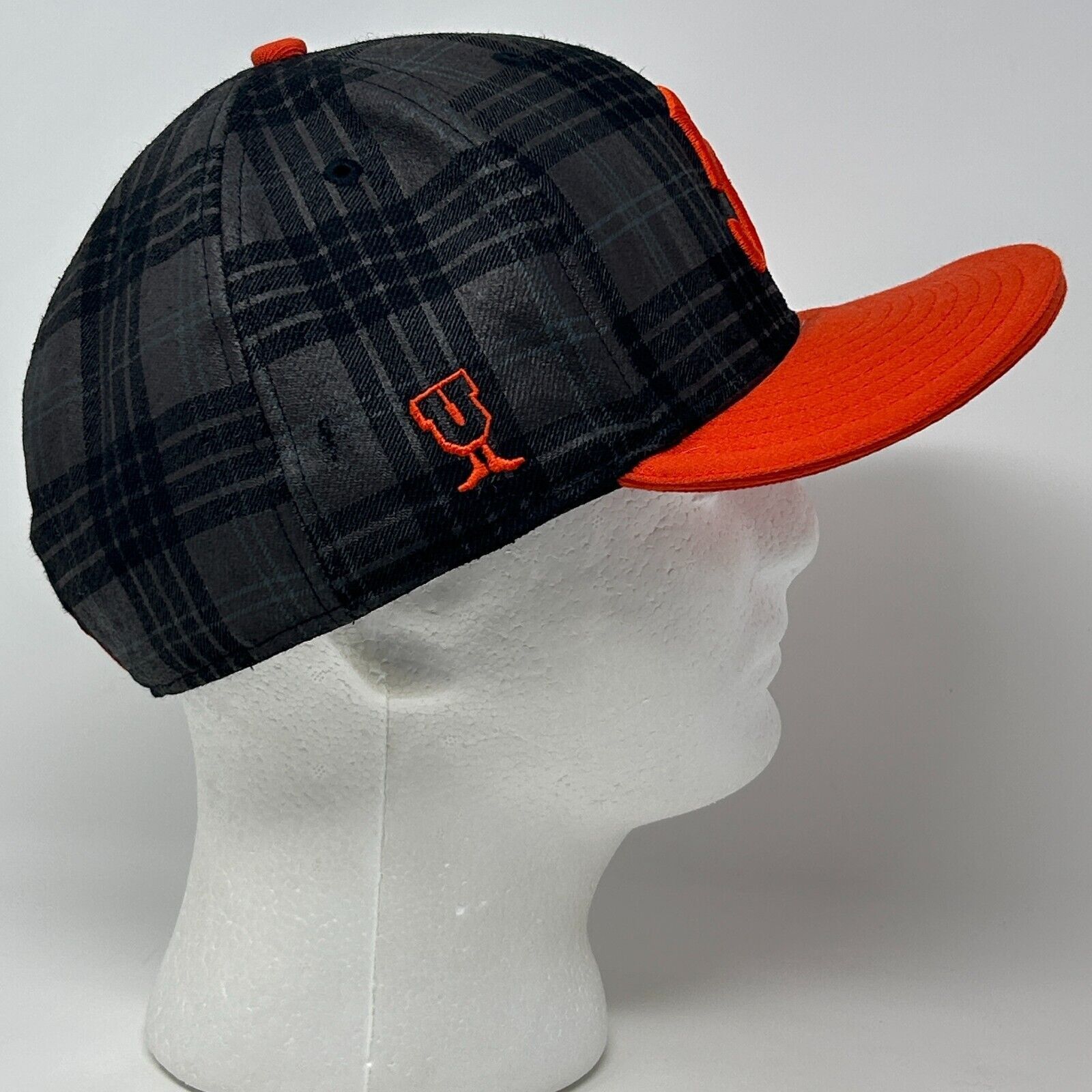 Undefeated Undefeated x New Era Hat Baseball Cap Gray Fitted 7 5/8 Size ONE SIZE - 8 Thumbnail